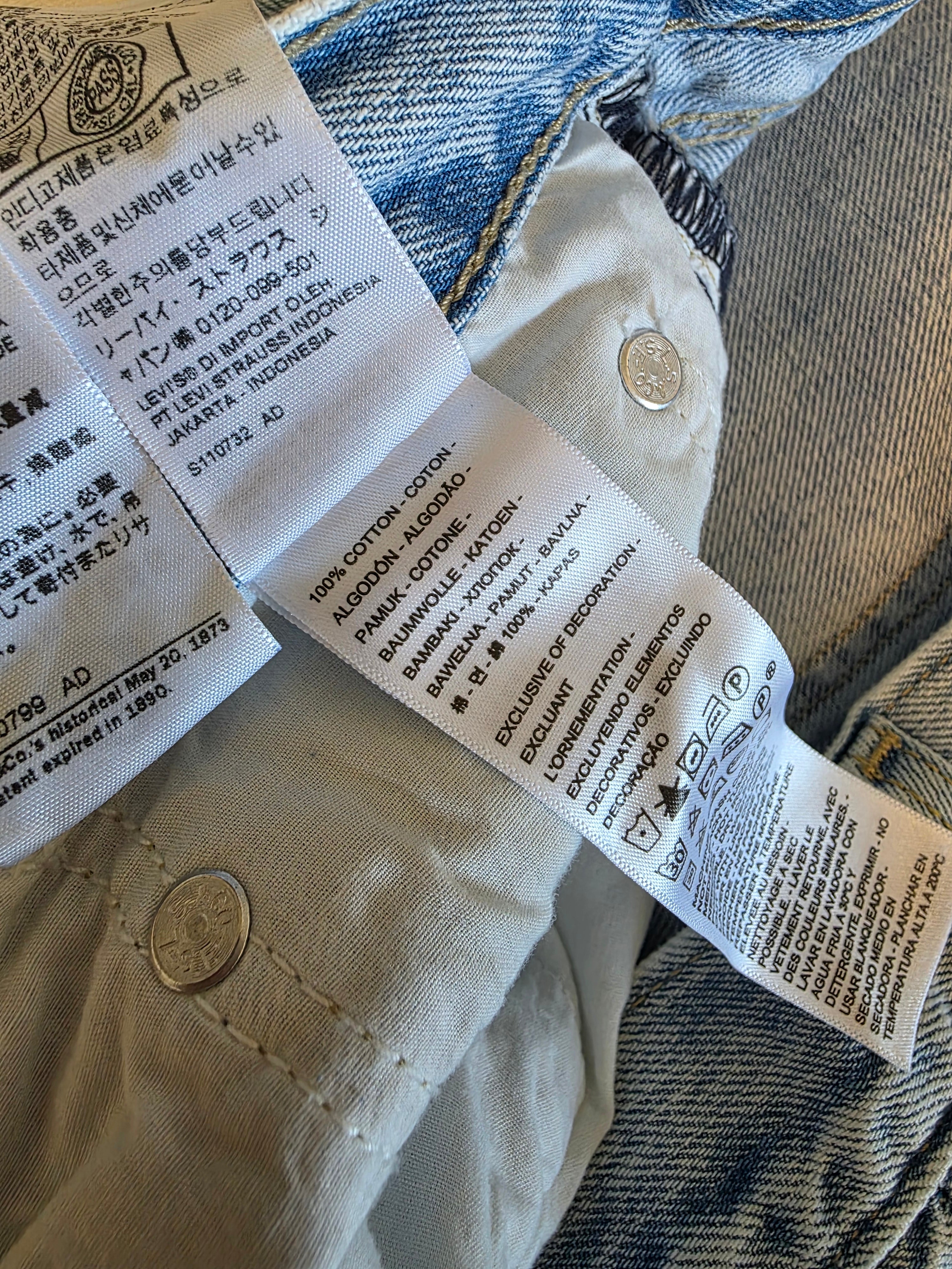 Levi's Low Pro Straight Jeans (32)