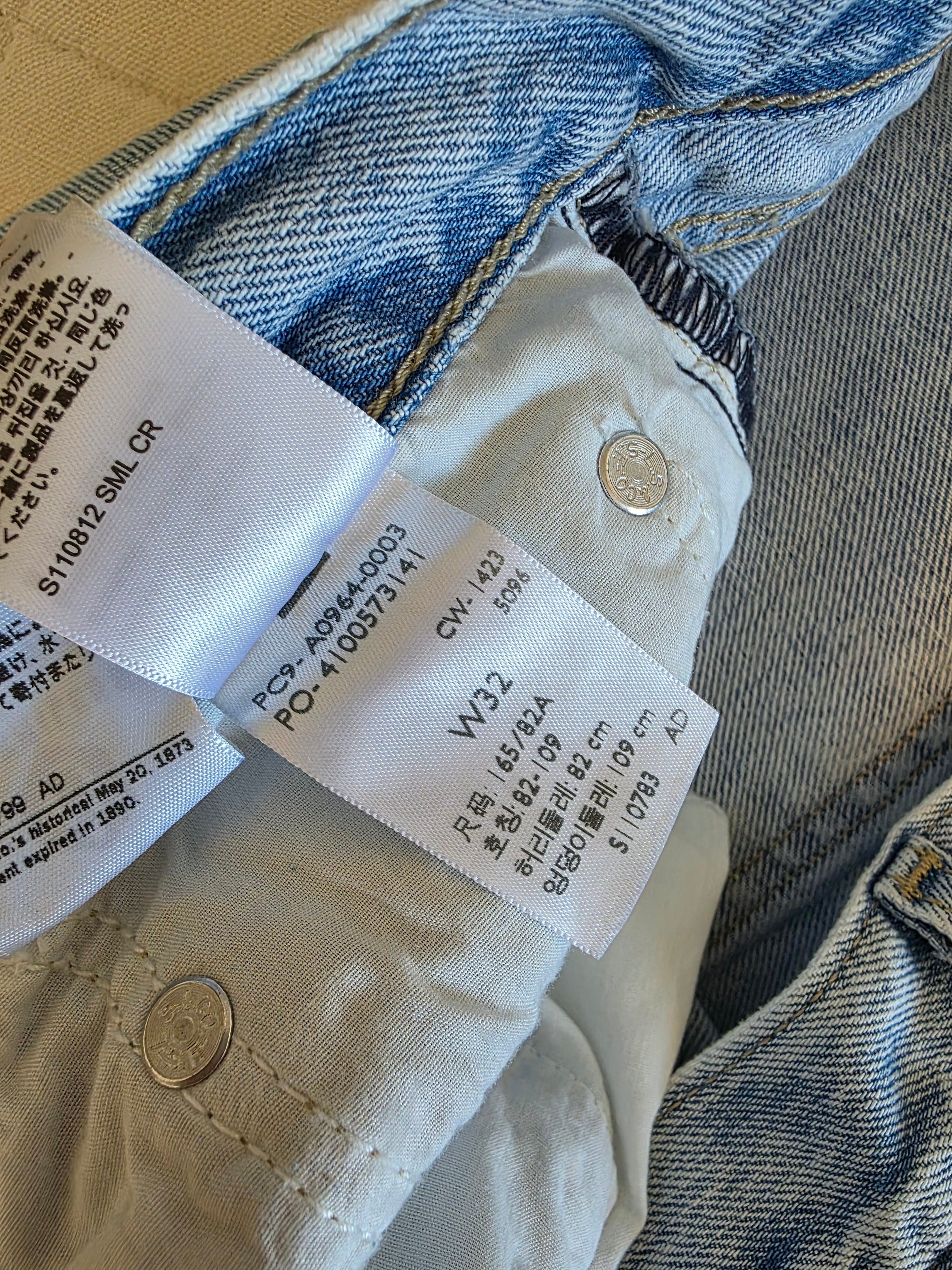 Levi's Low Pro Straight Jeans (32)