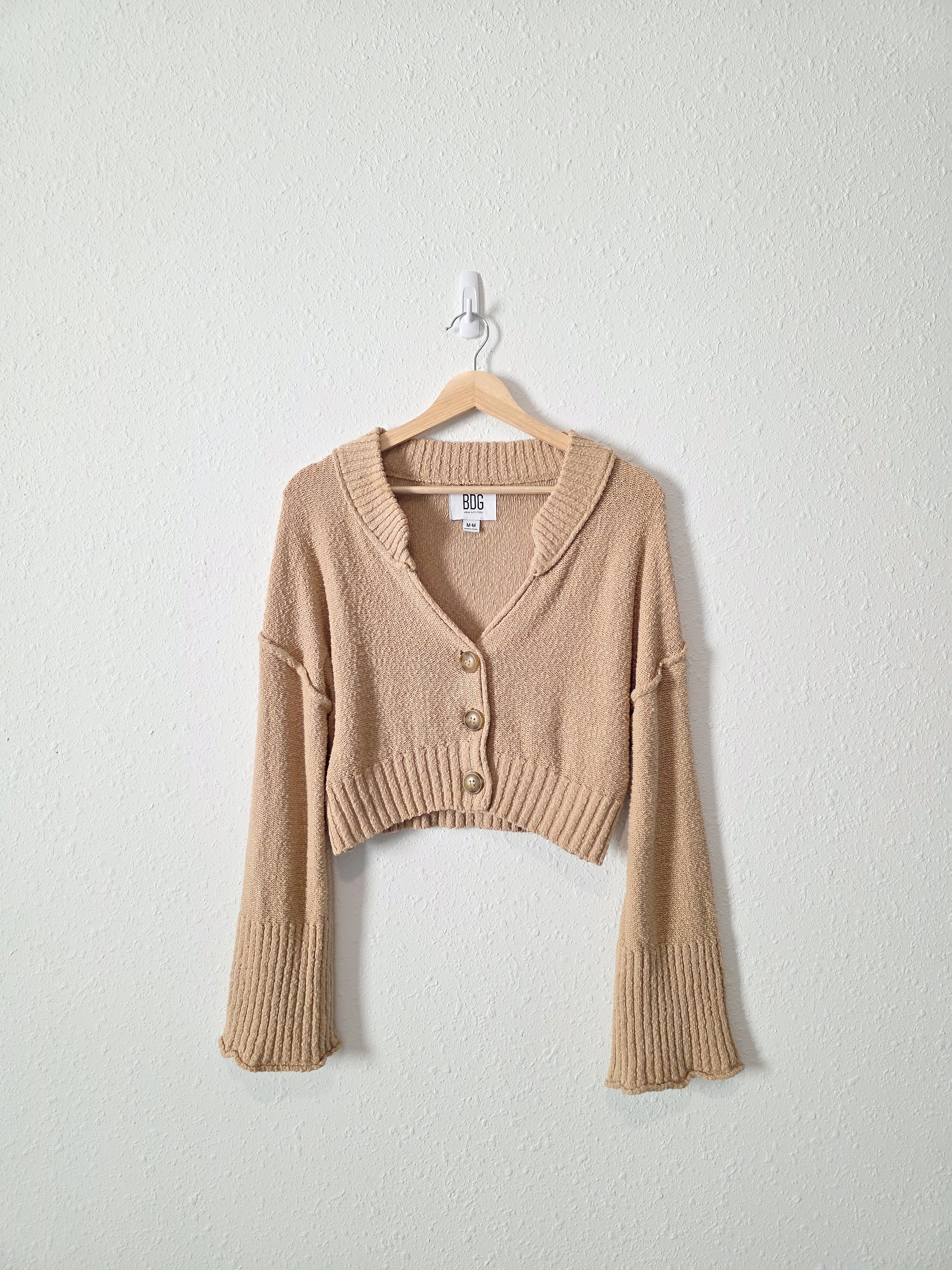 Urban Outfitters Camel Crop Sweater (M)