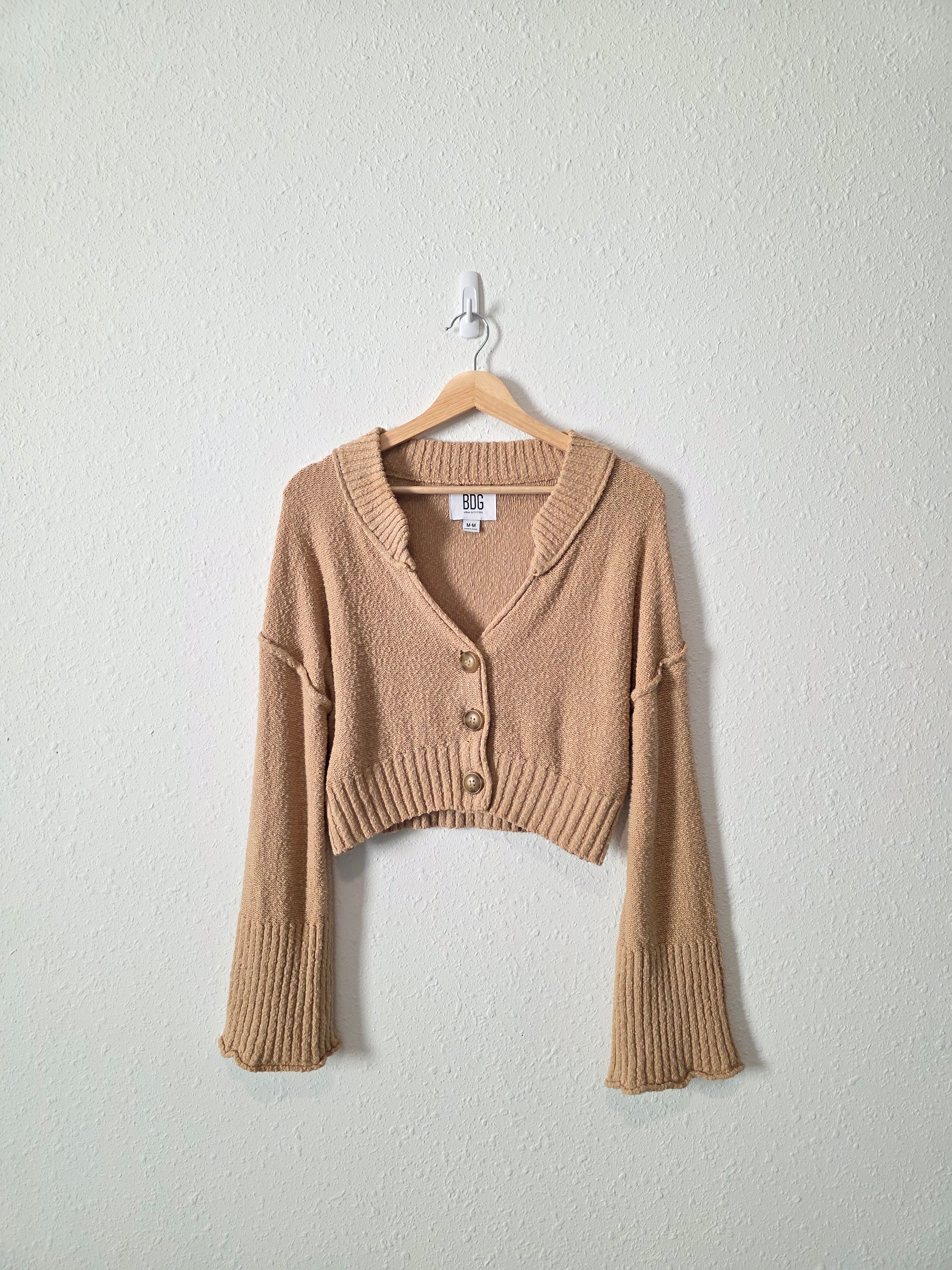 Urban Outfitters Camel Crop Sweater (M)