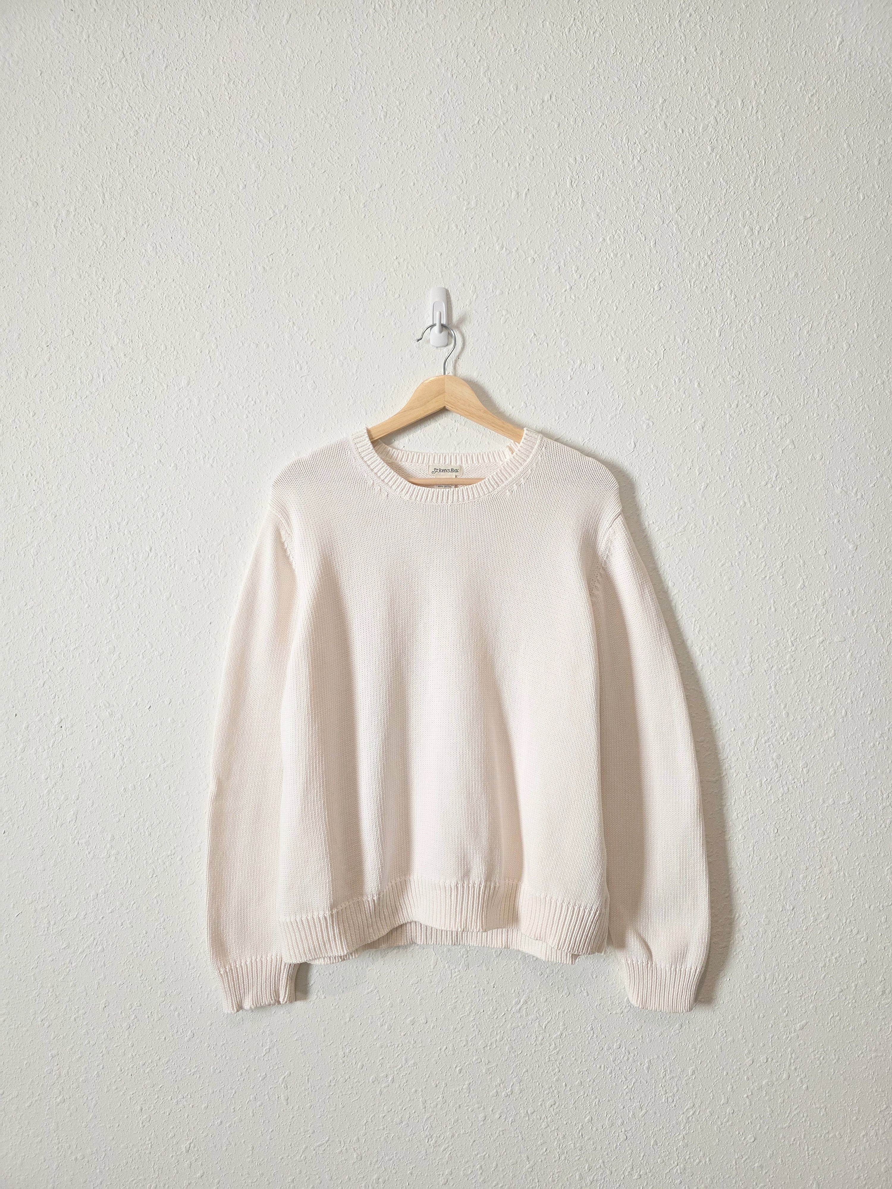 Vintage Cotton Crewneck Sweater (XL)