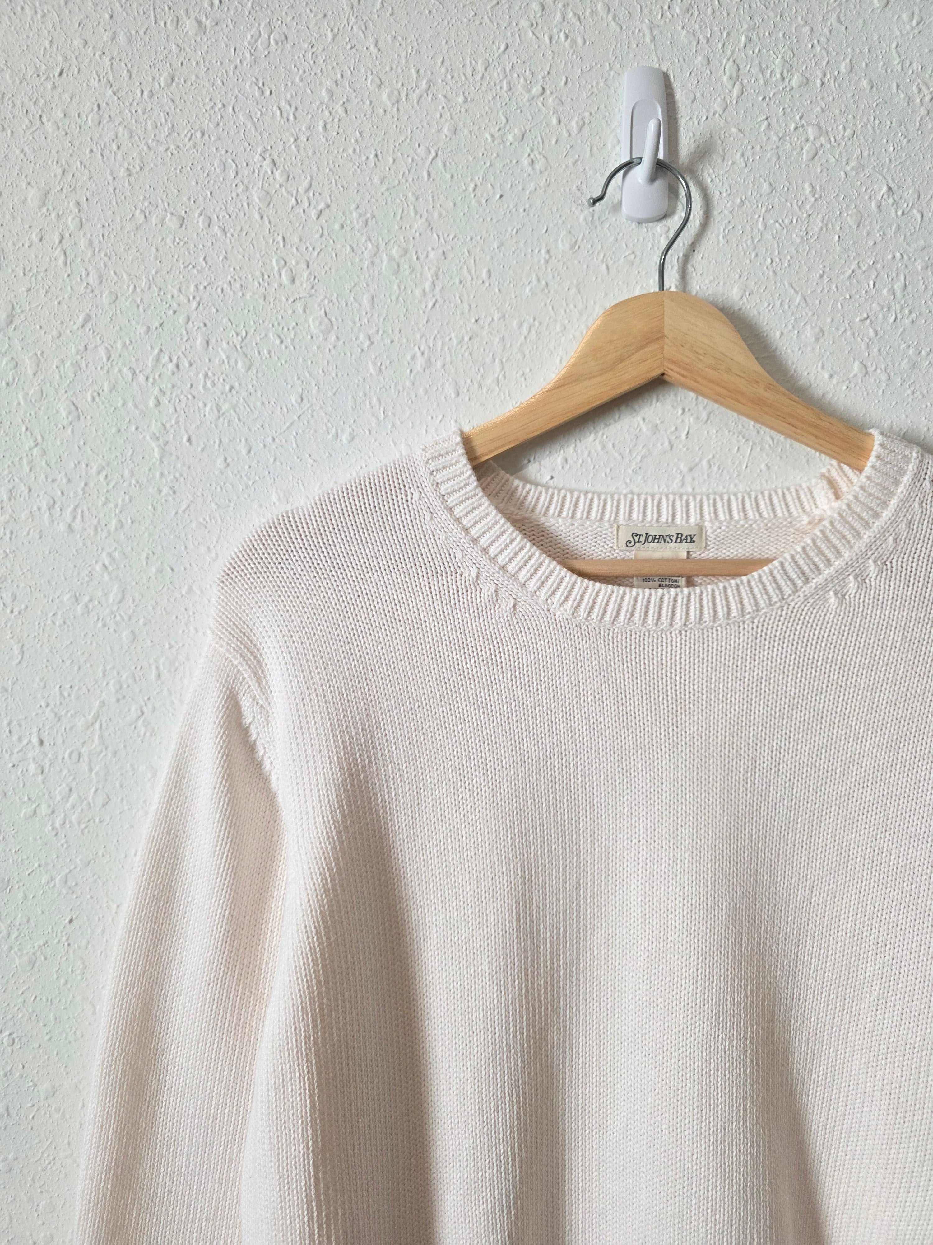 Vintage Cotton Crewneck Sweater (XL)