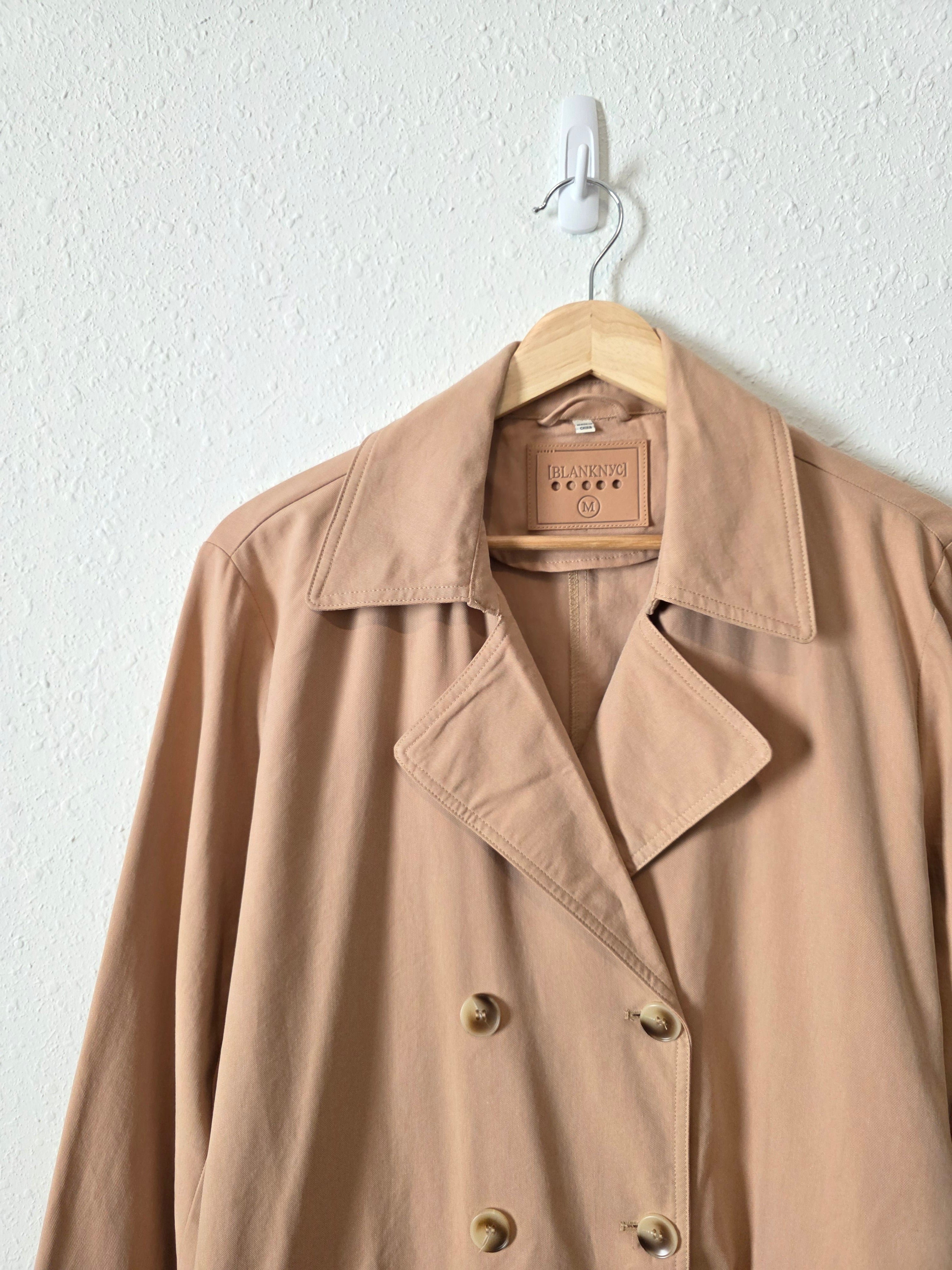 Blanknyc Long Belted Trench Coat (M)