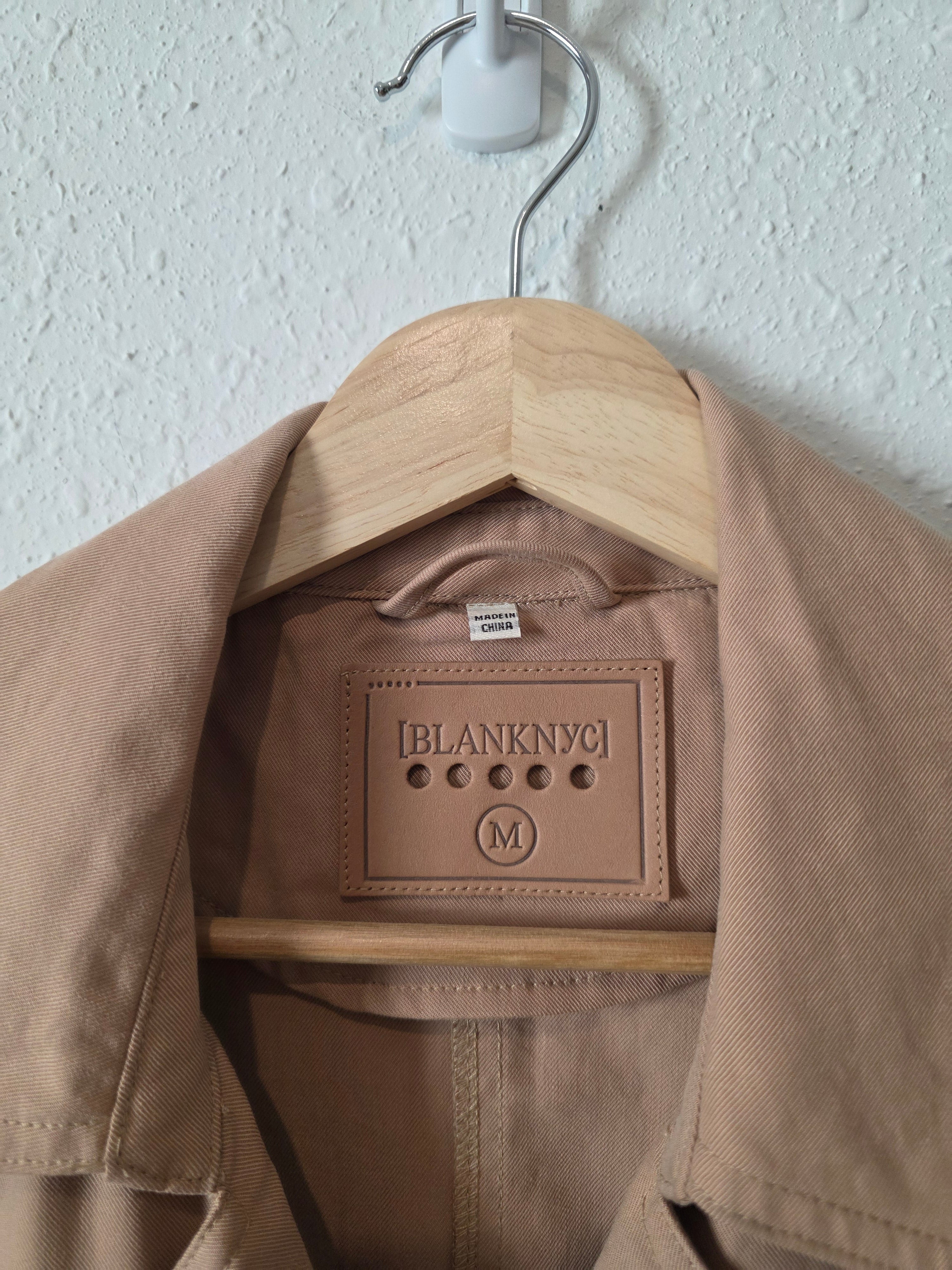 Blanknyc Long Belted Trench Coat (M)
