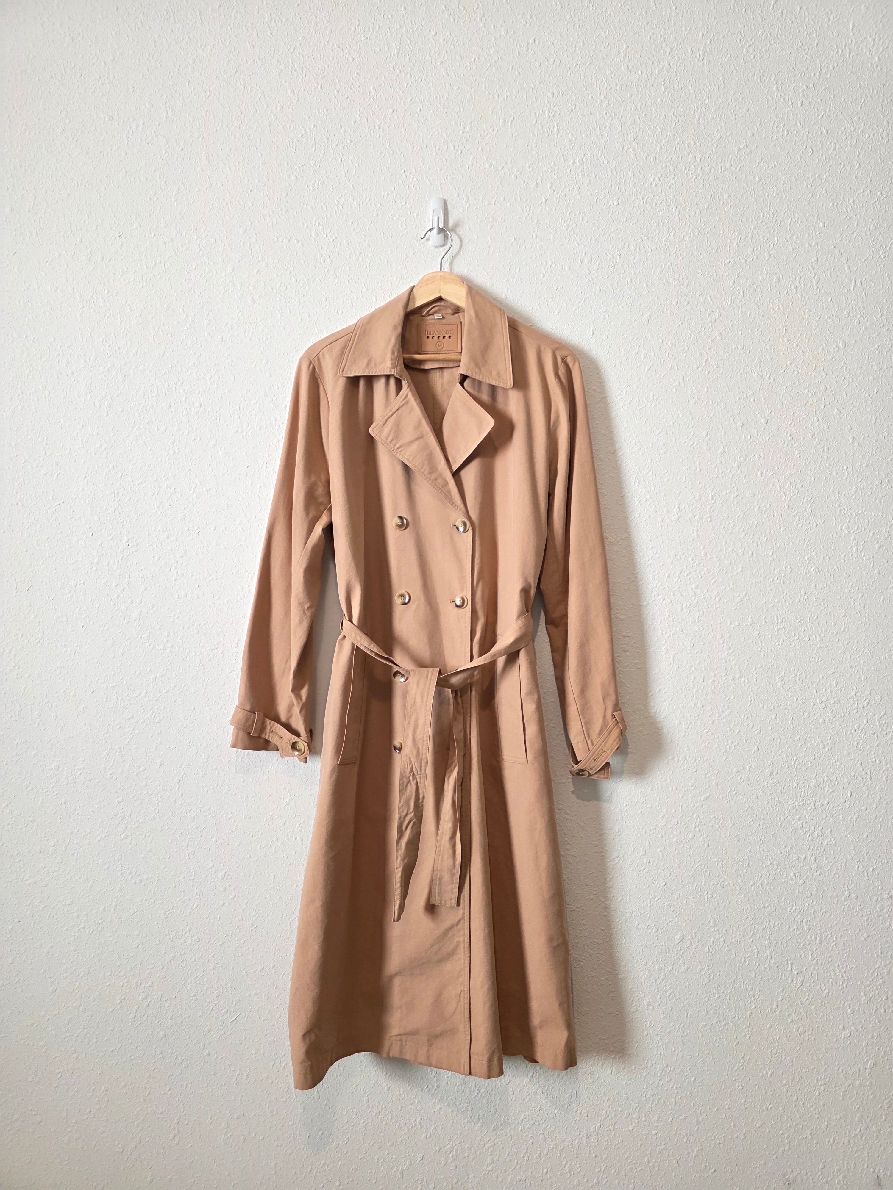 Blanknyc Long Belted Trench Coat (M)