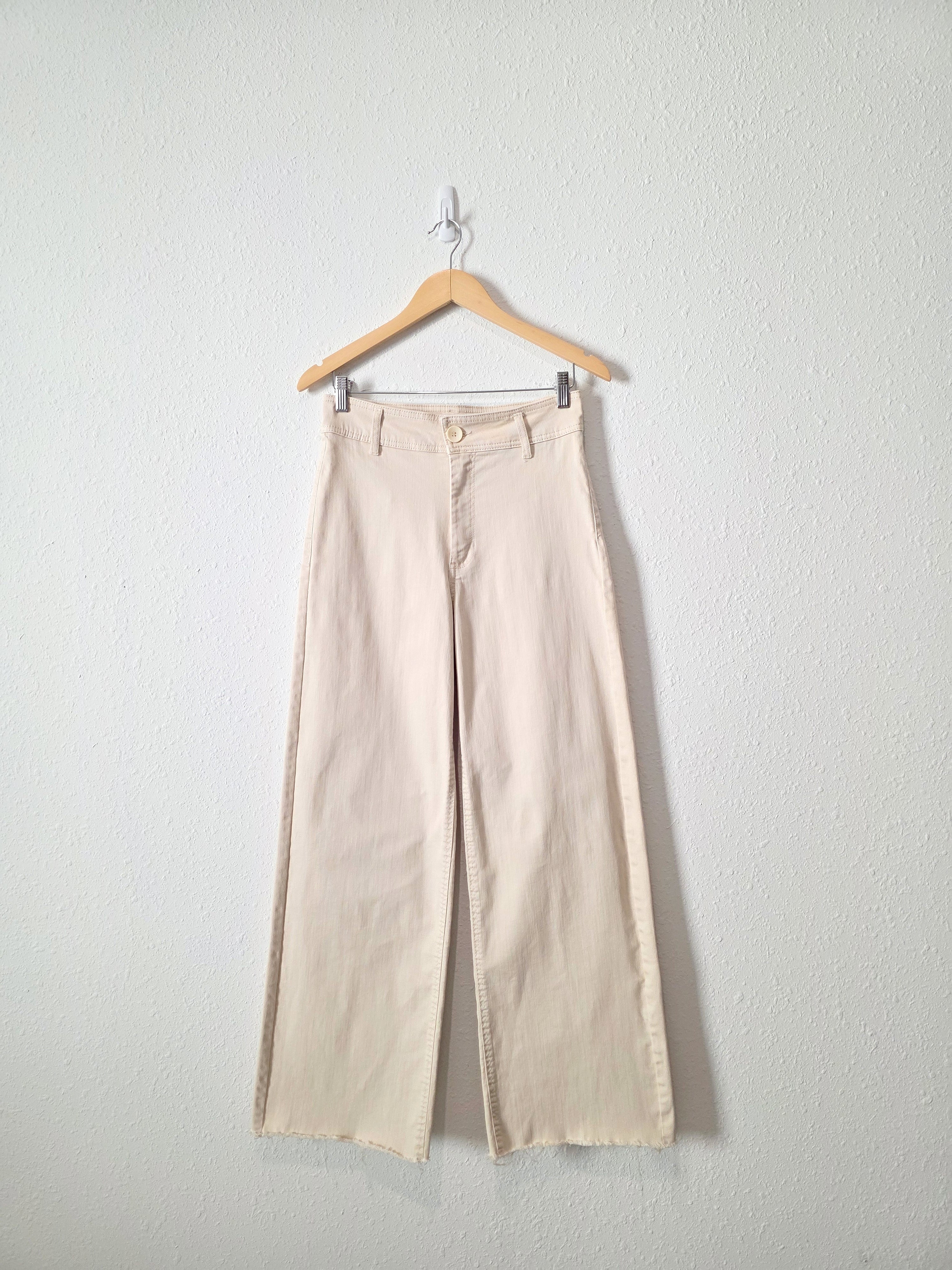 Oat Wide Leg Jeans (6/28)
