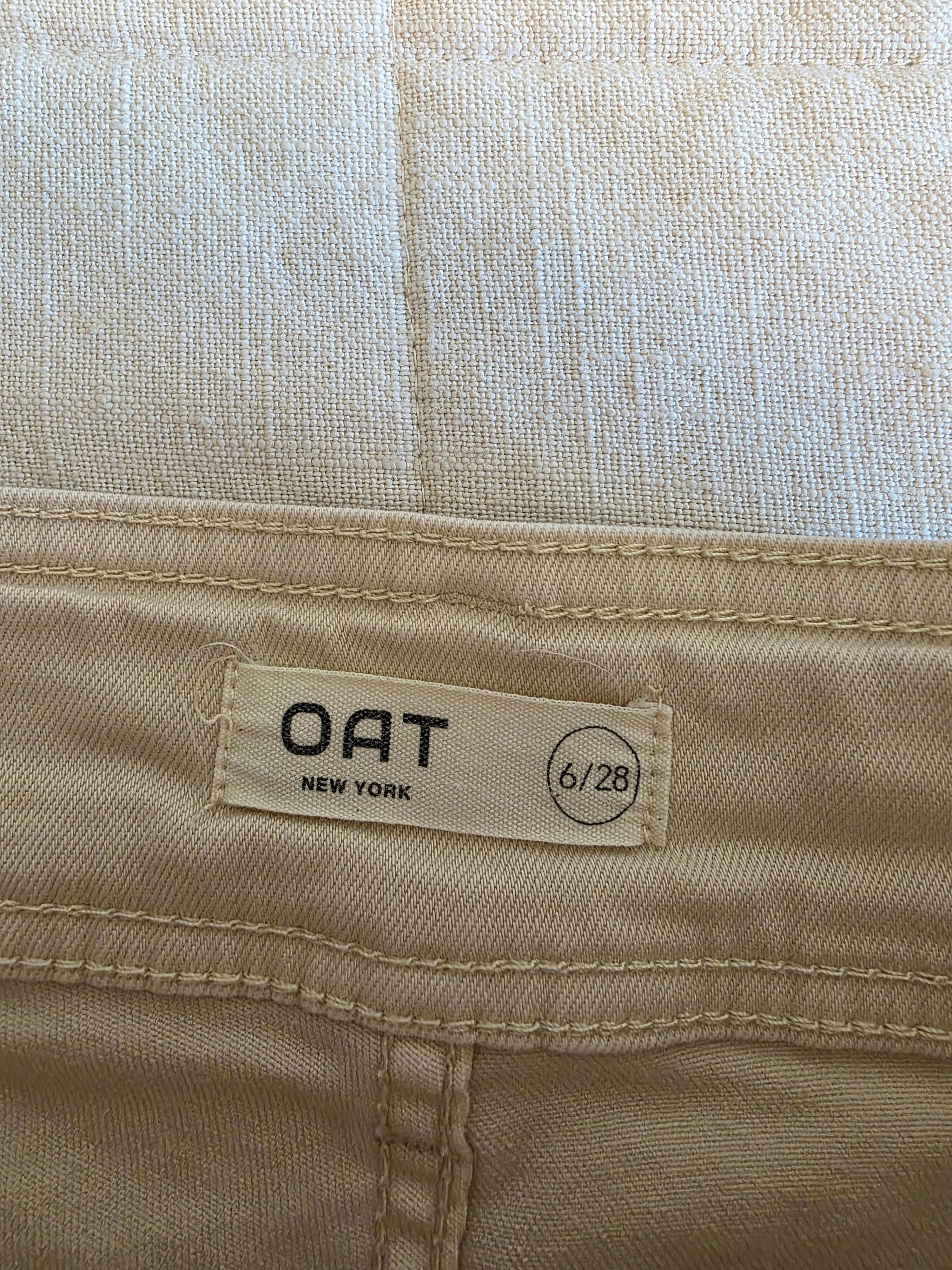 Oat Wide Leg Jeans (6/28)