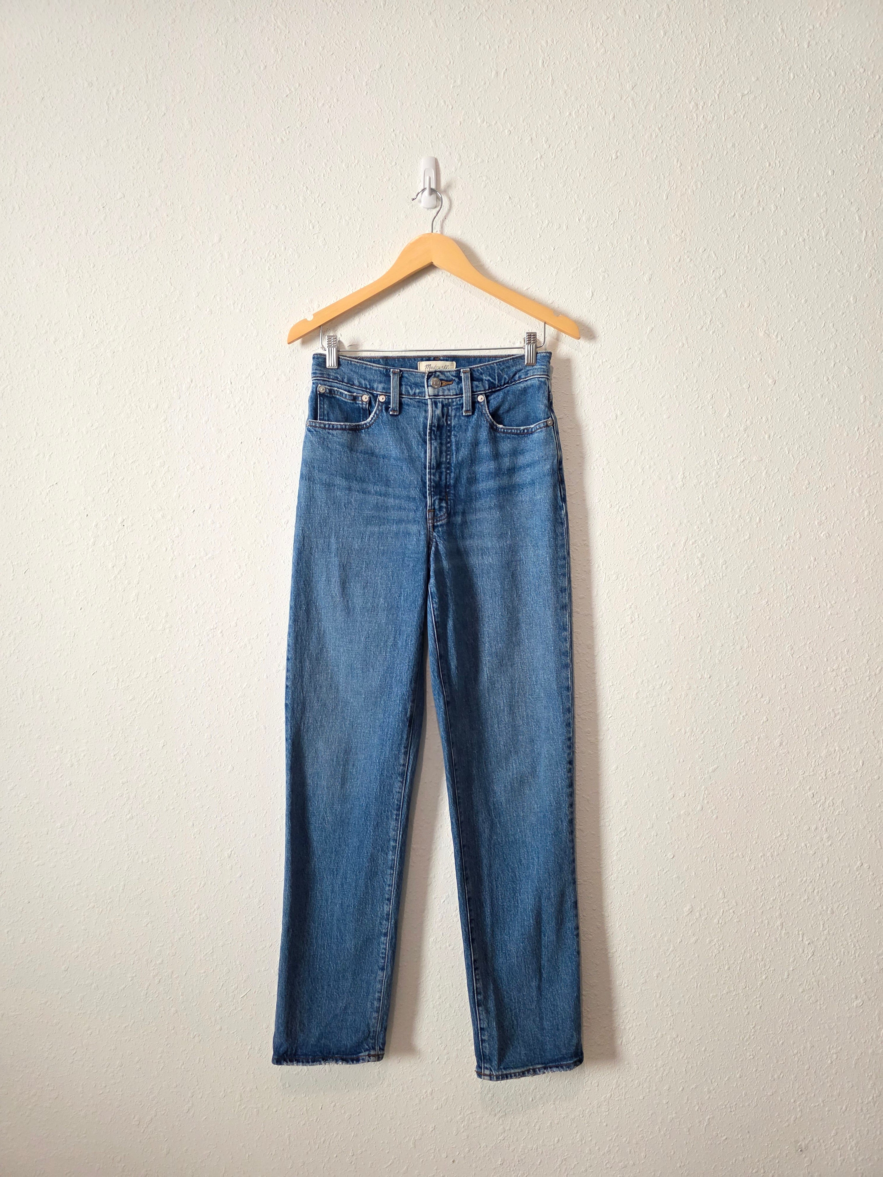 Madewell Perfect Vintage Straight Jeans (27 tall)