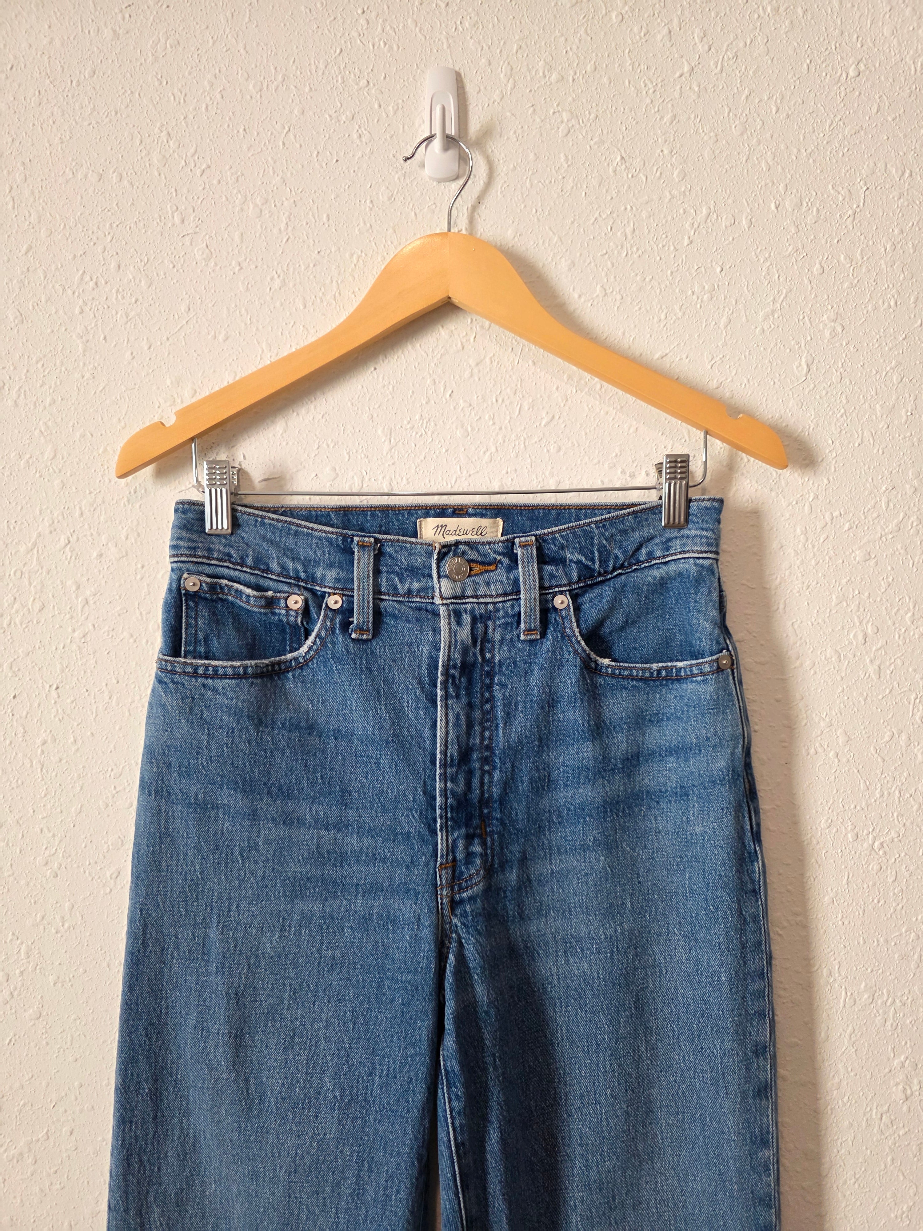 Madewell Perfect Vintage Straight Jeans (27 tall)