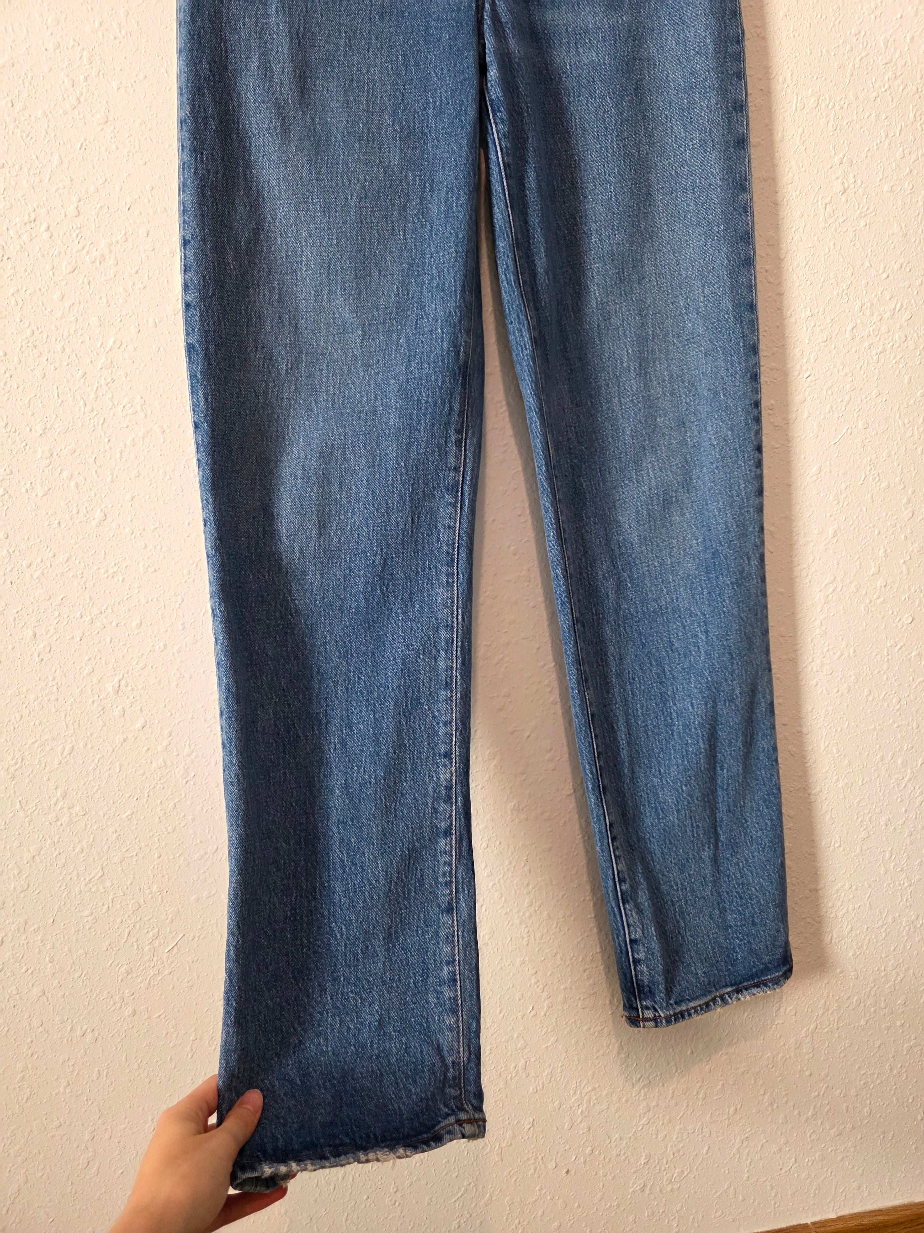 Madewell Perfect Vintage Straight Jeans (27 tall)