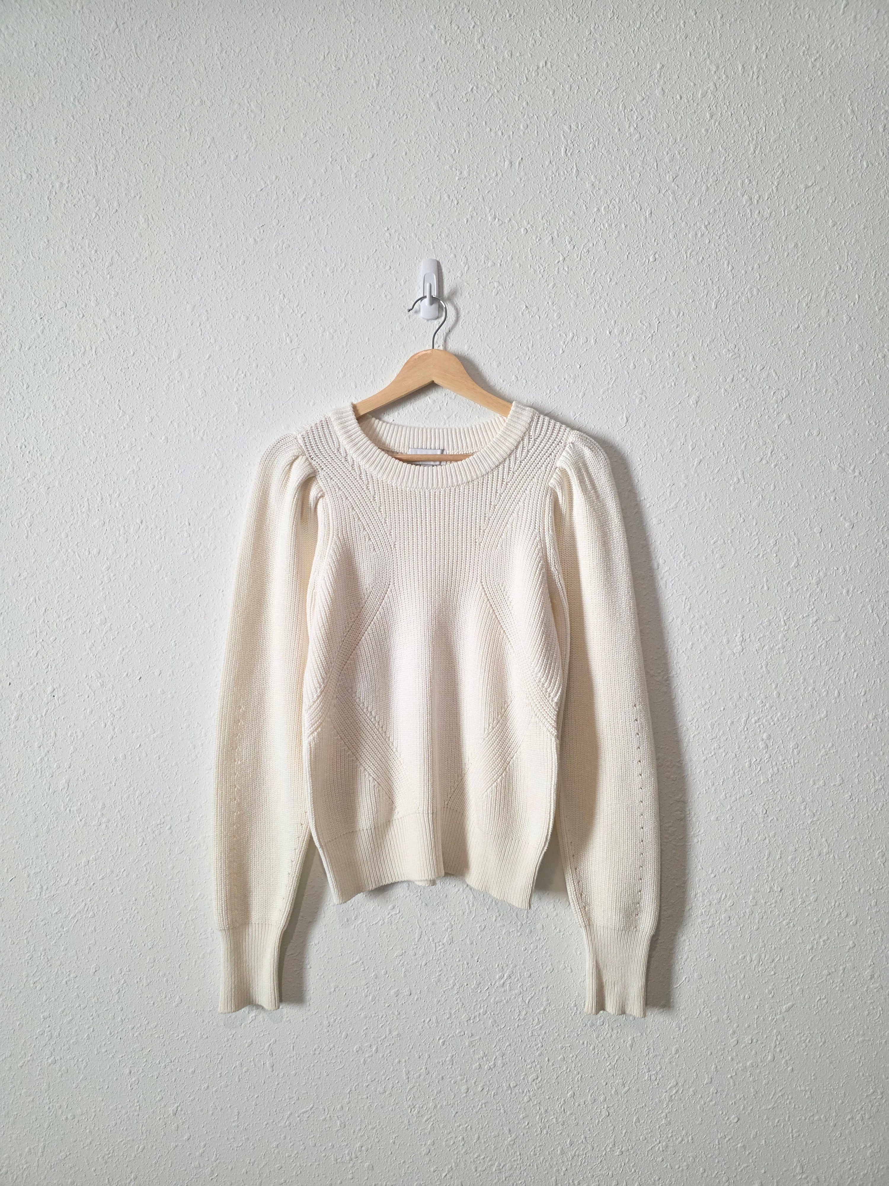 Evereve Puff Sleeve Sweater (XS)