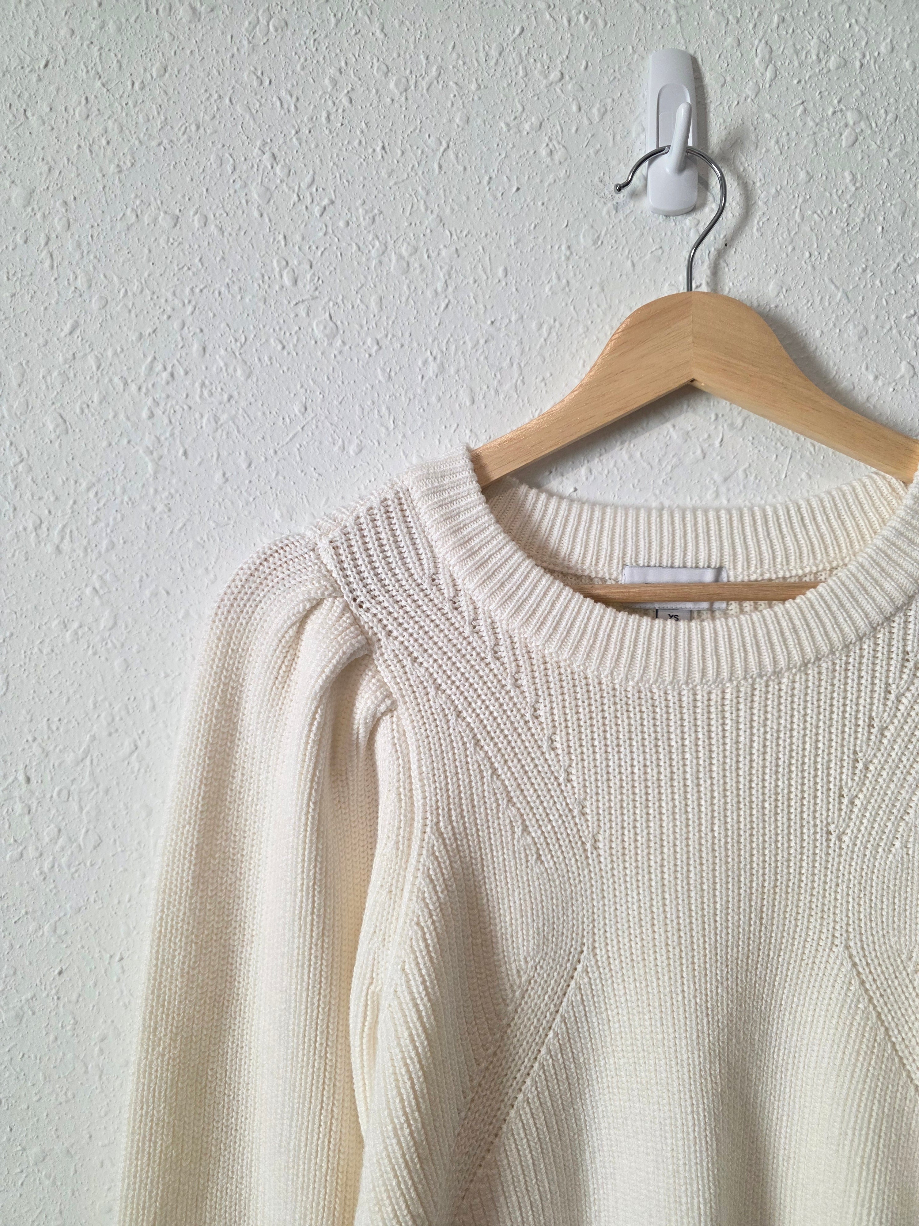 Evereve Puff Sleeve Sweater (XS)