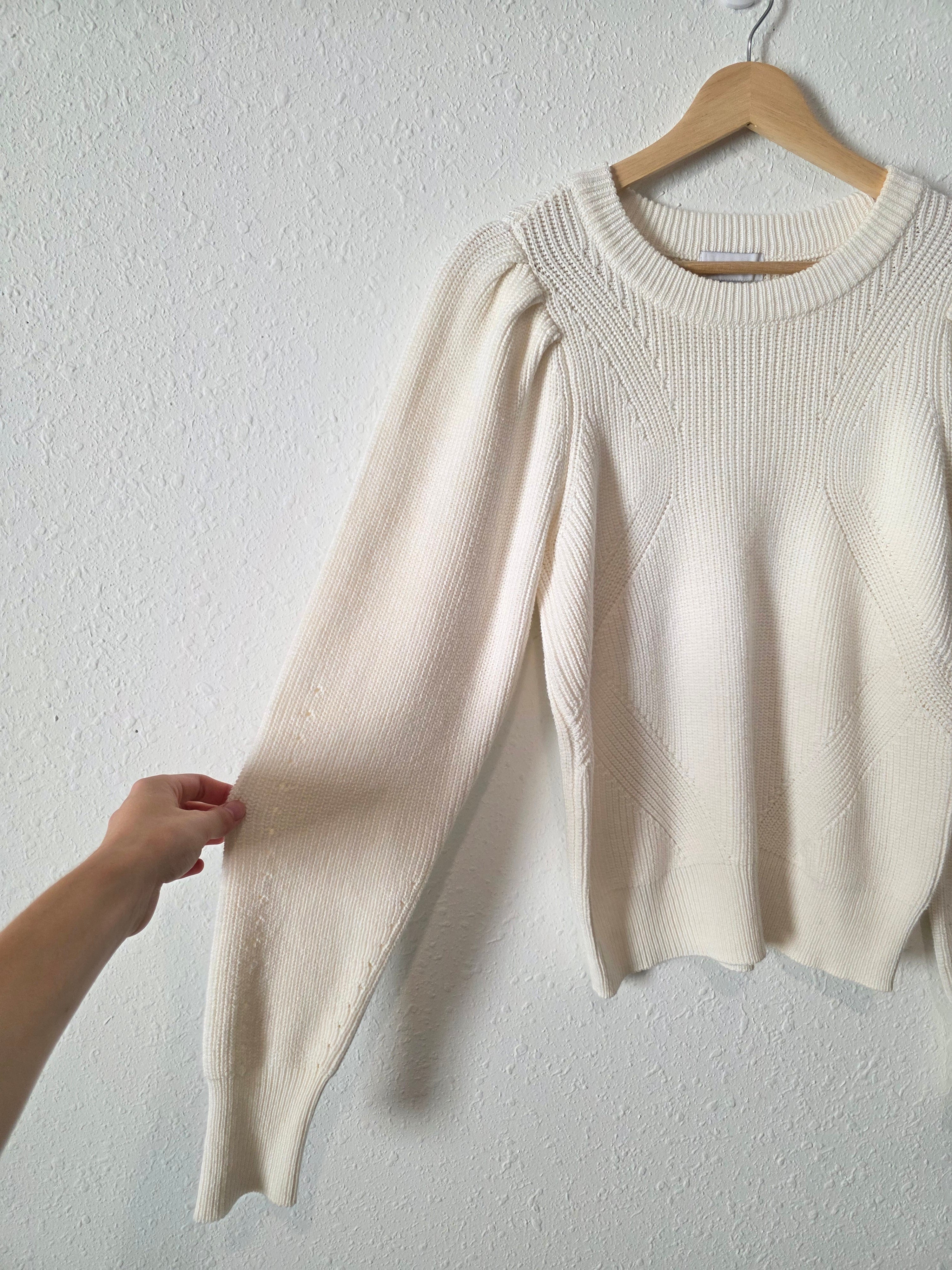 Evereve Puff Sleeve Sweater (XS)