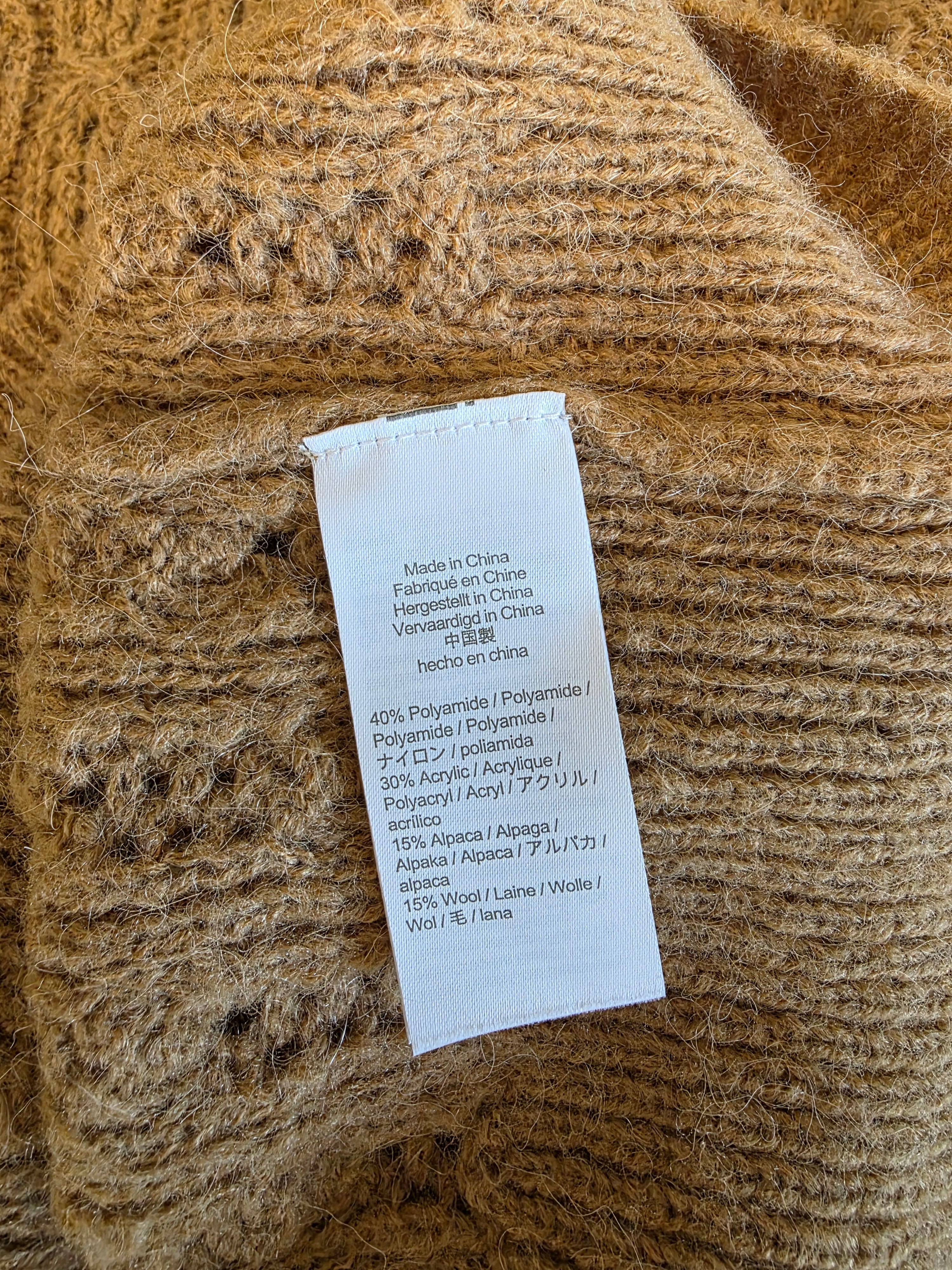 J.Crew Fuzzy Puff Sleeve Sweater (XL)