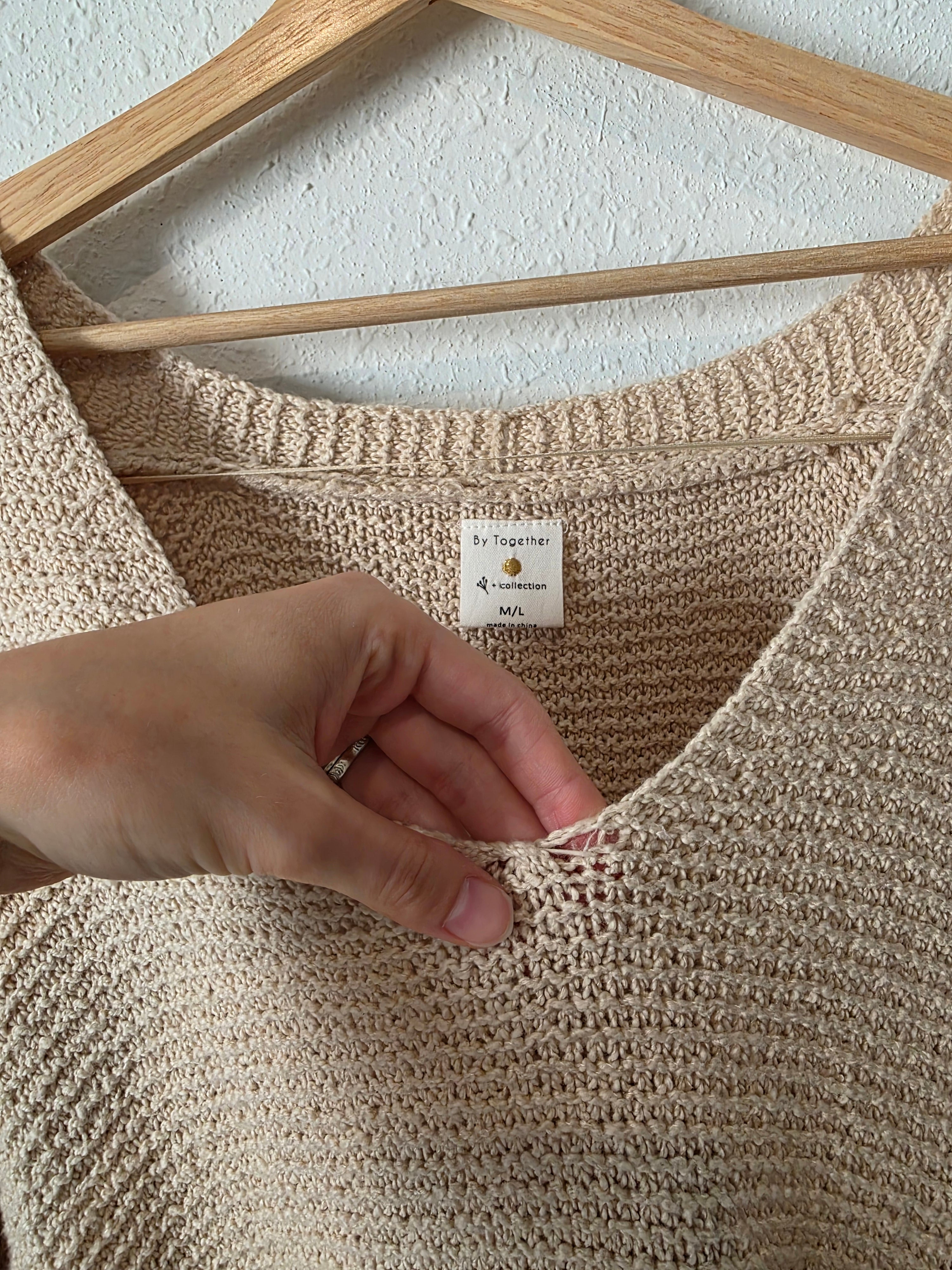By Together Chunky Oversized Sweater (M/L)