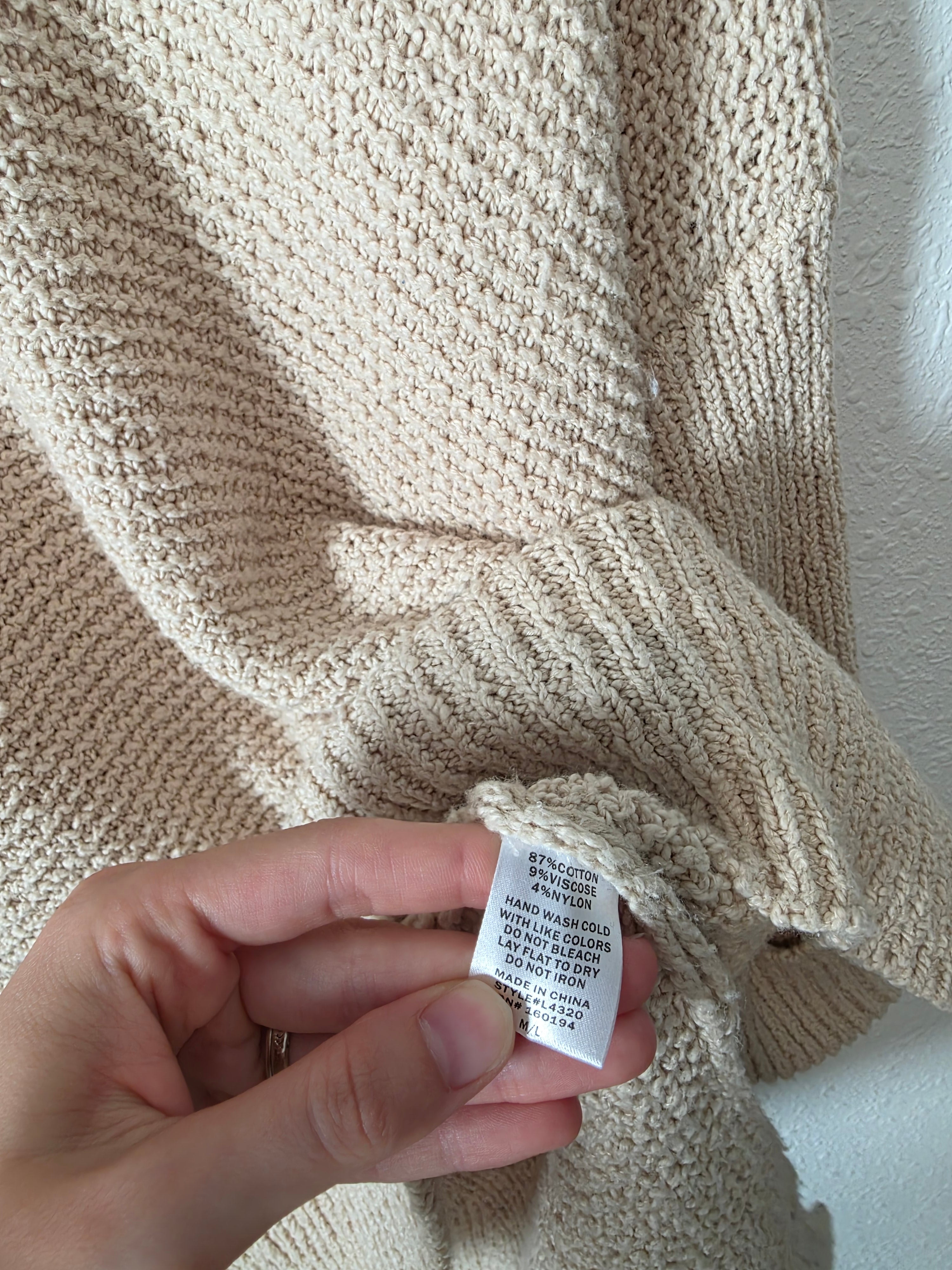By Together Chunky Oversized Sweater (M/L)