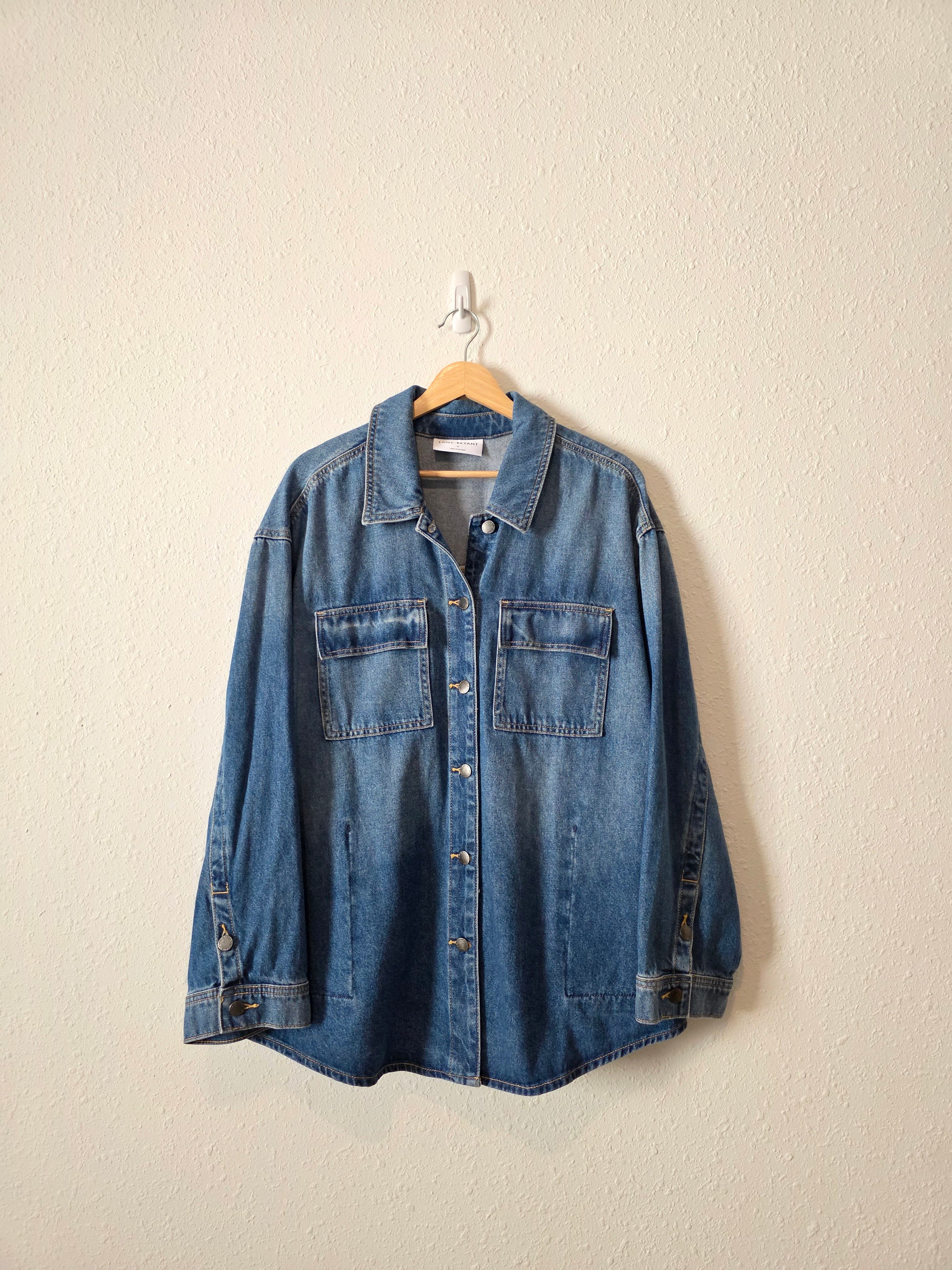 Oversized Denim Shirt Jacket (16)