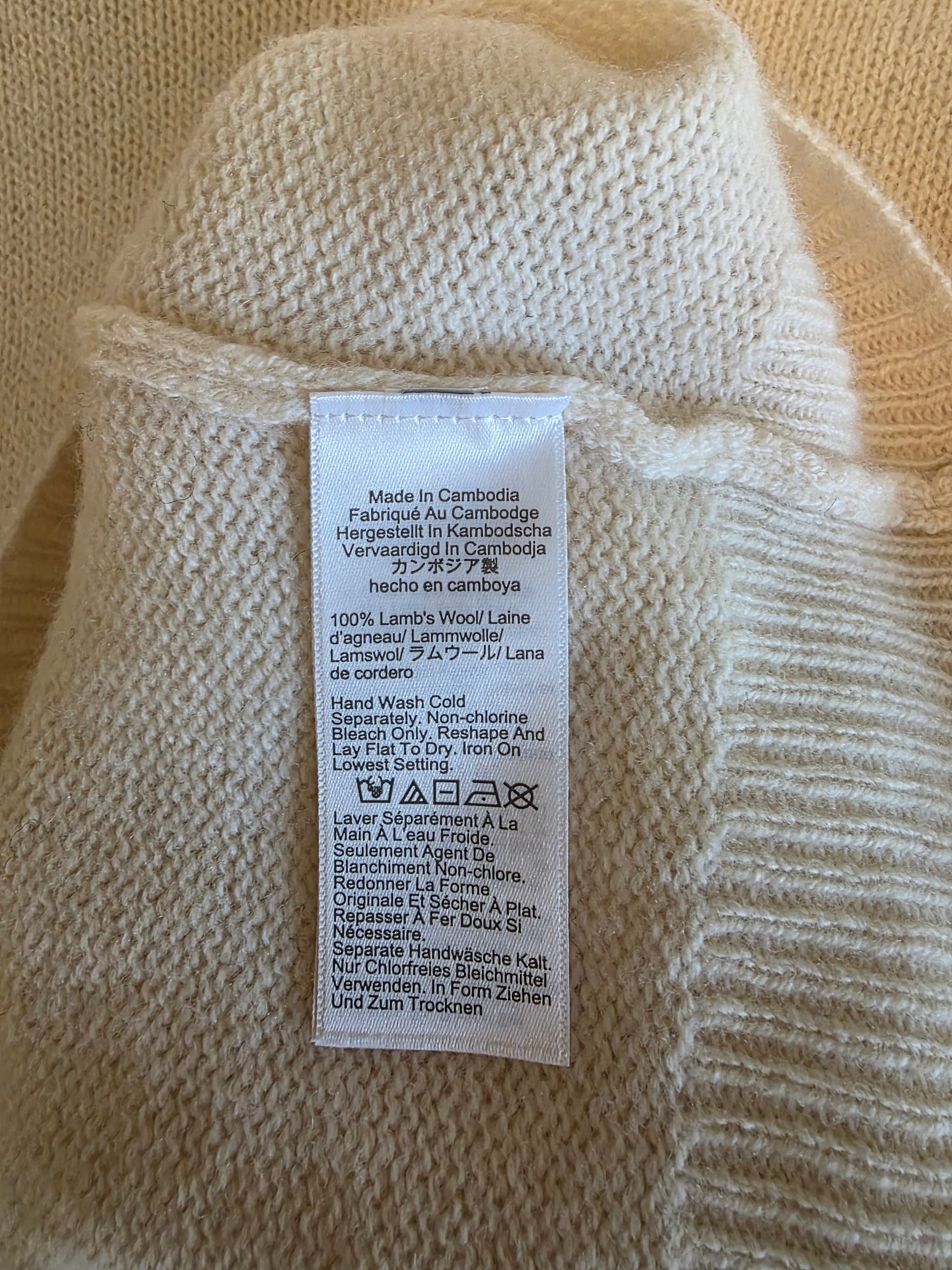 J.Crew Lambwool Oversized Sweater (M)