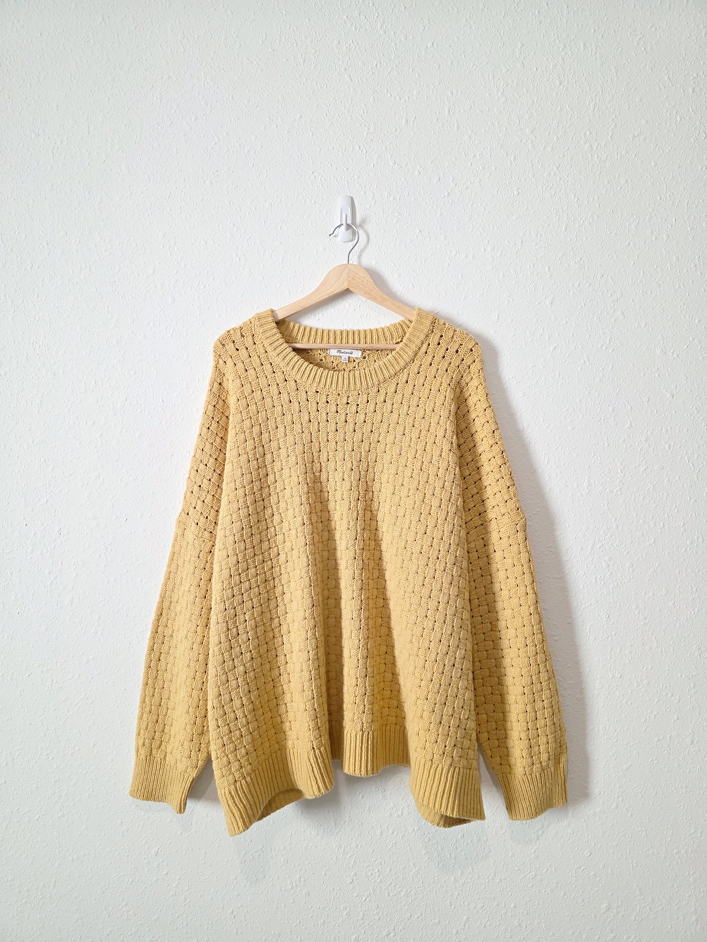 Madewell Chunky Textured Sweater (3X)