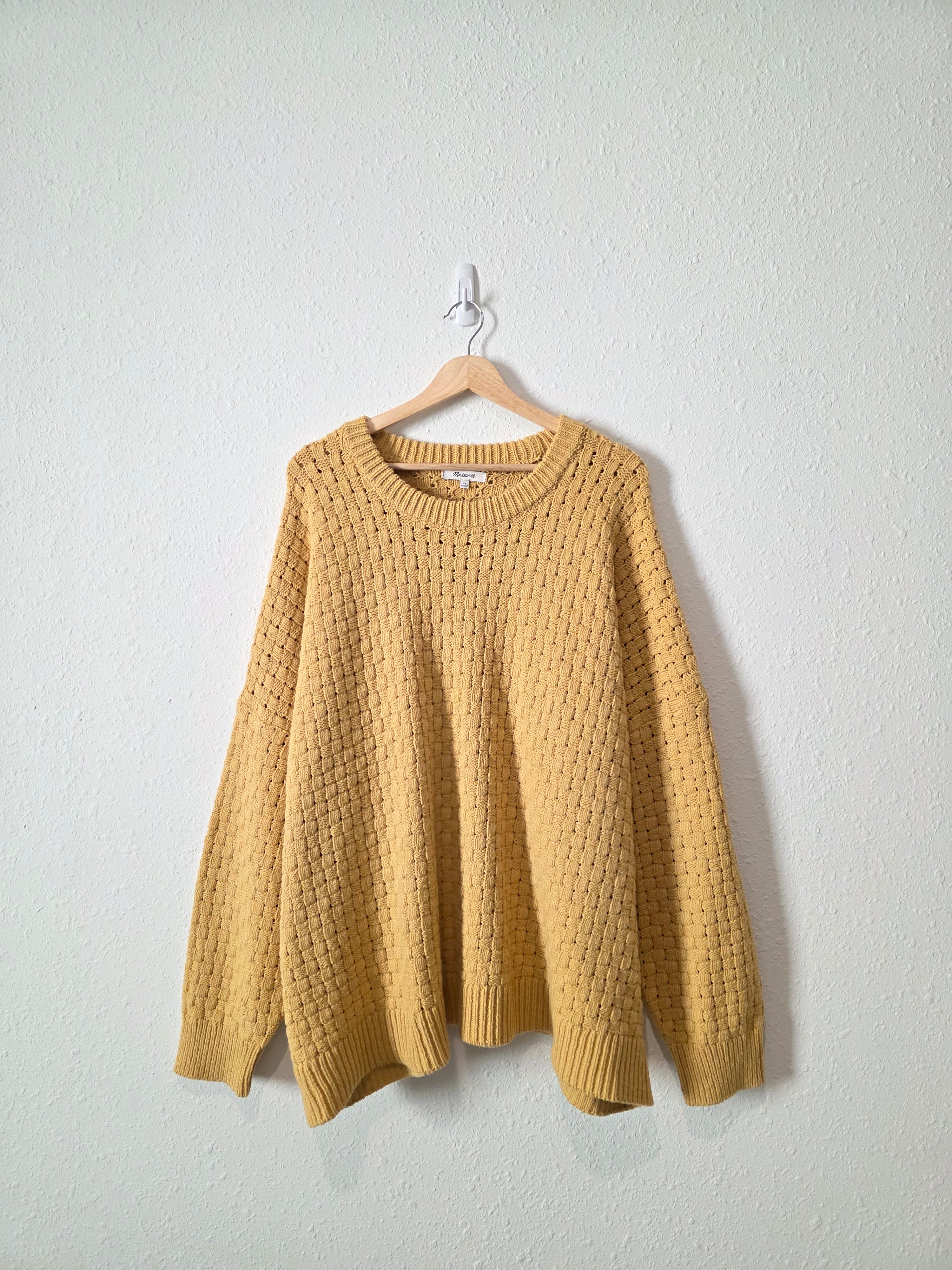 Madewell Chunky Textured Sweater (3X)