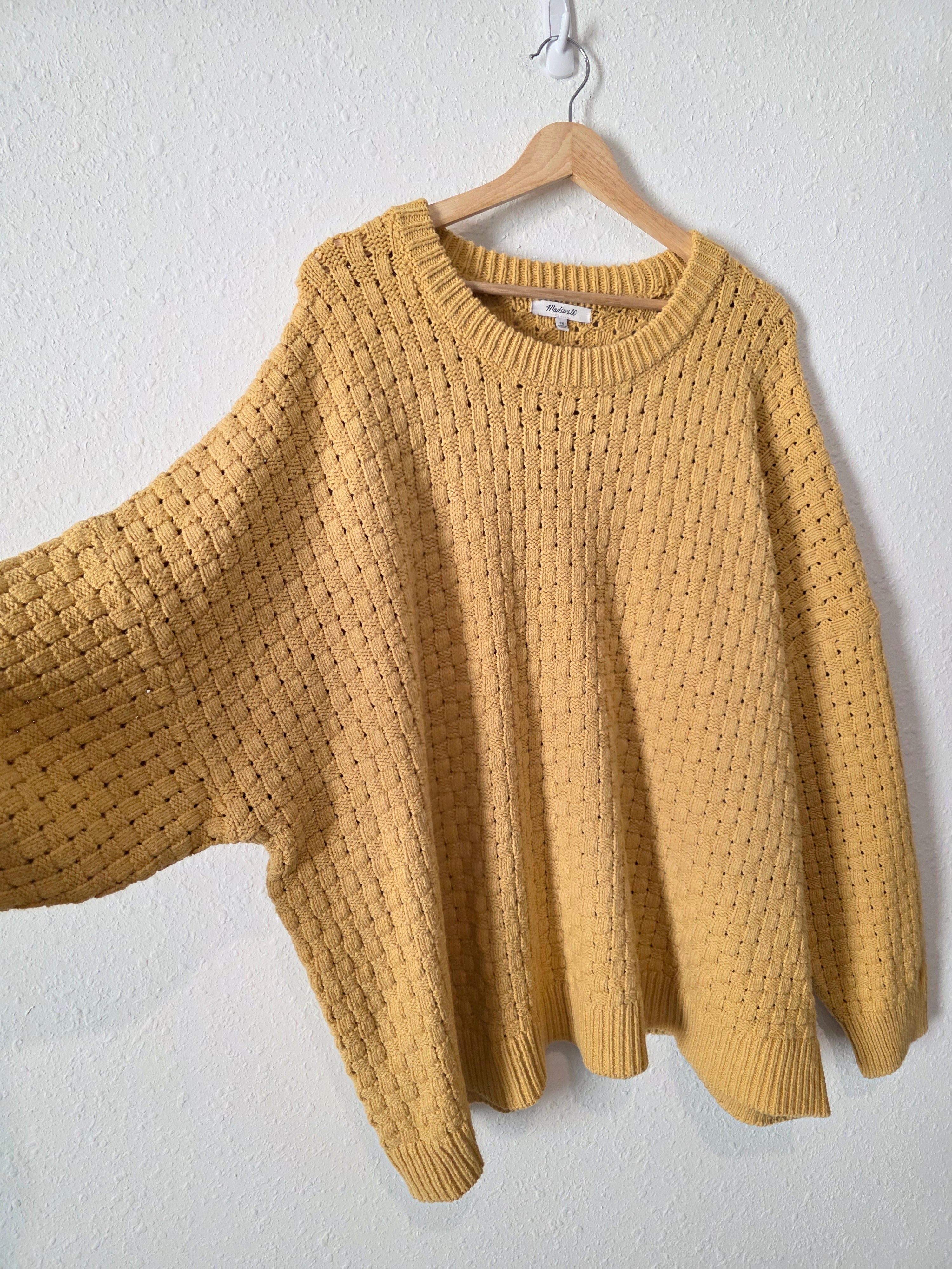 Madewell Chunky Textured Sweater (3X)