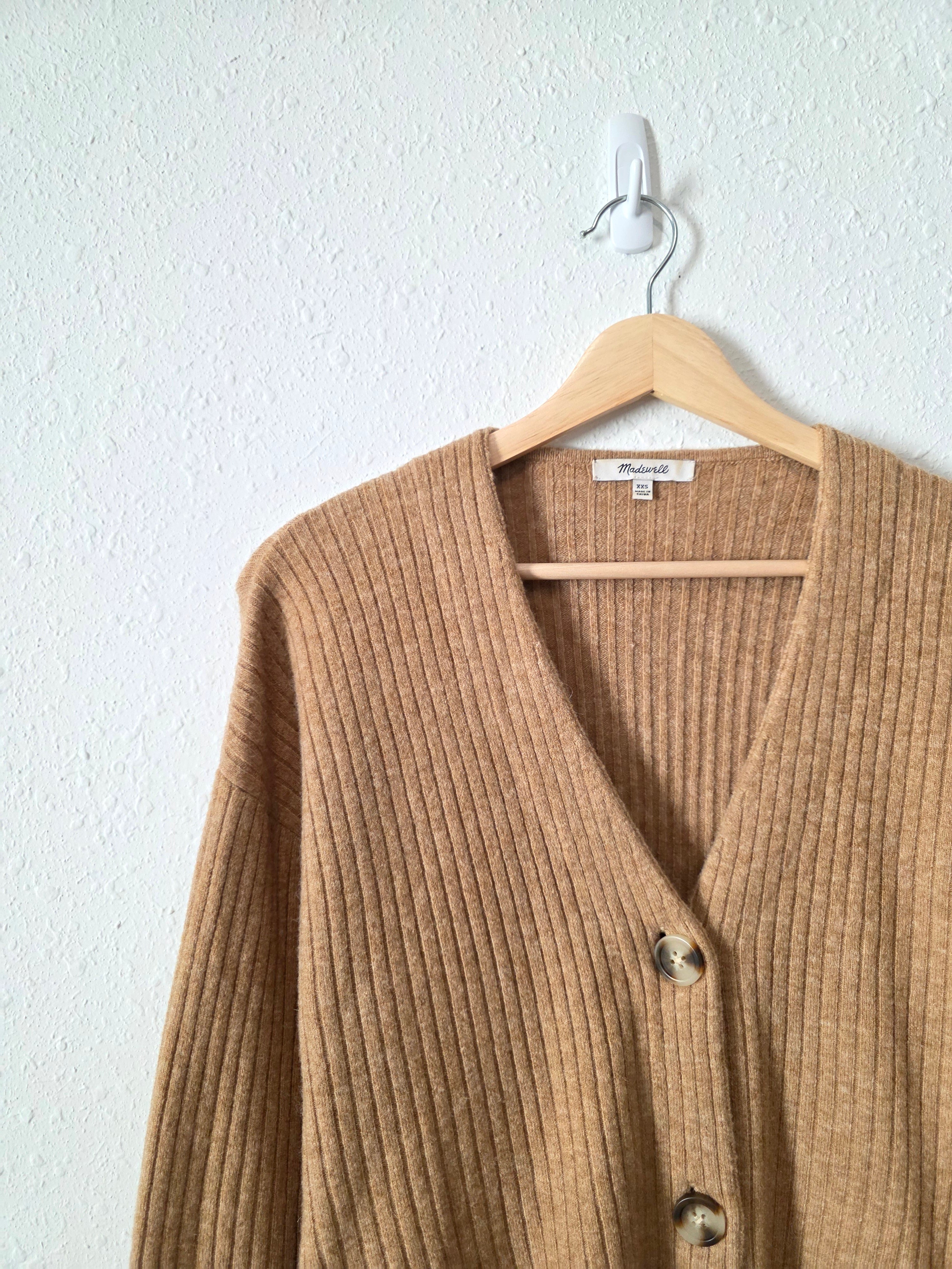 Madewell Camel Wool Sweater (XXS-S)