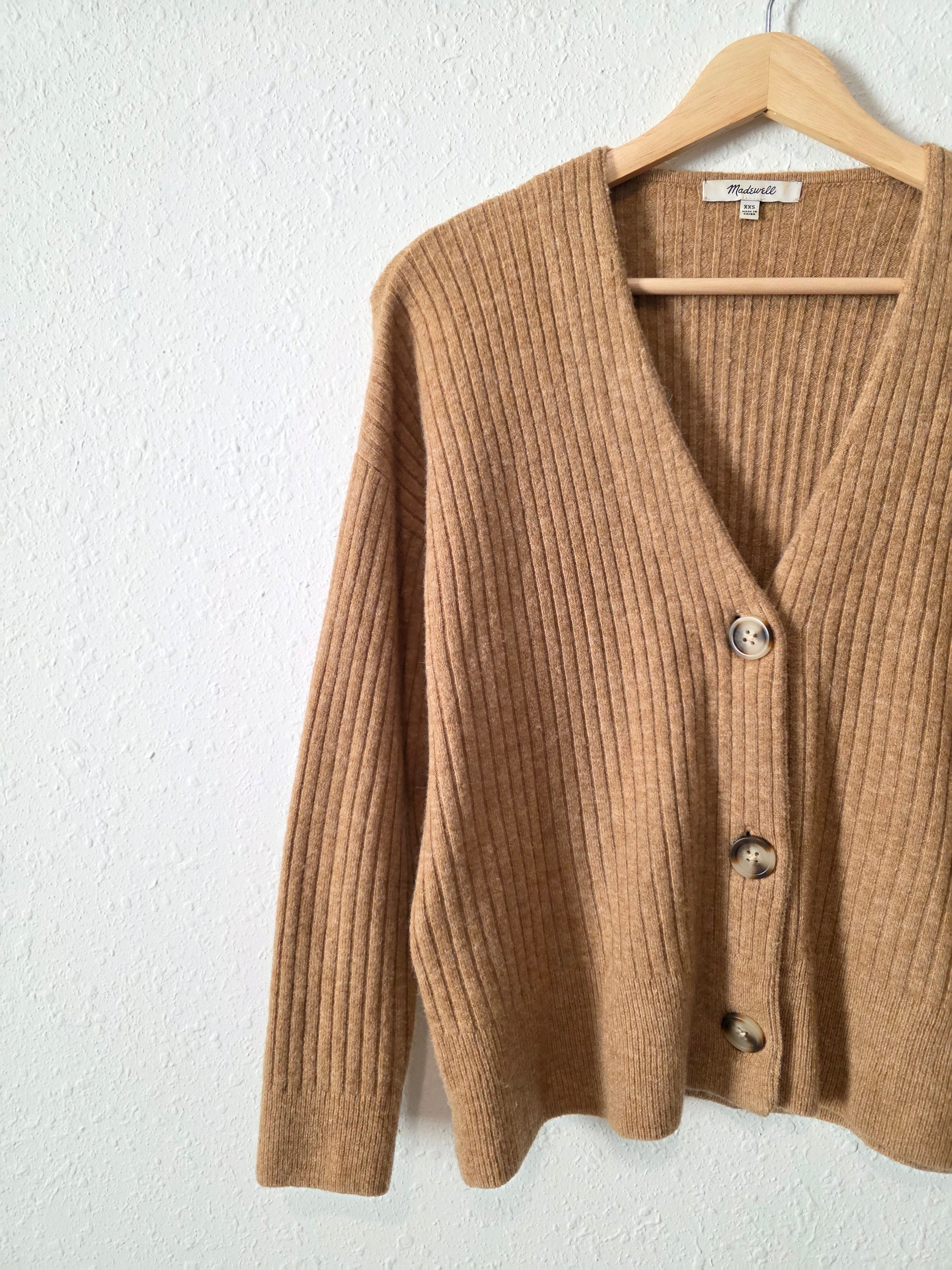 Madewell Camel Wool Sweater (XXS-S)