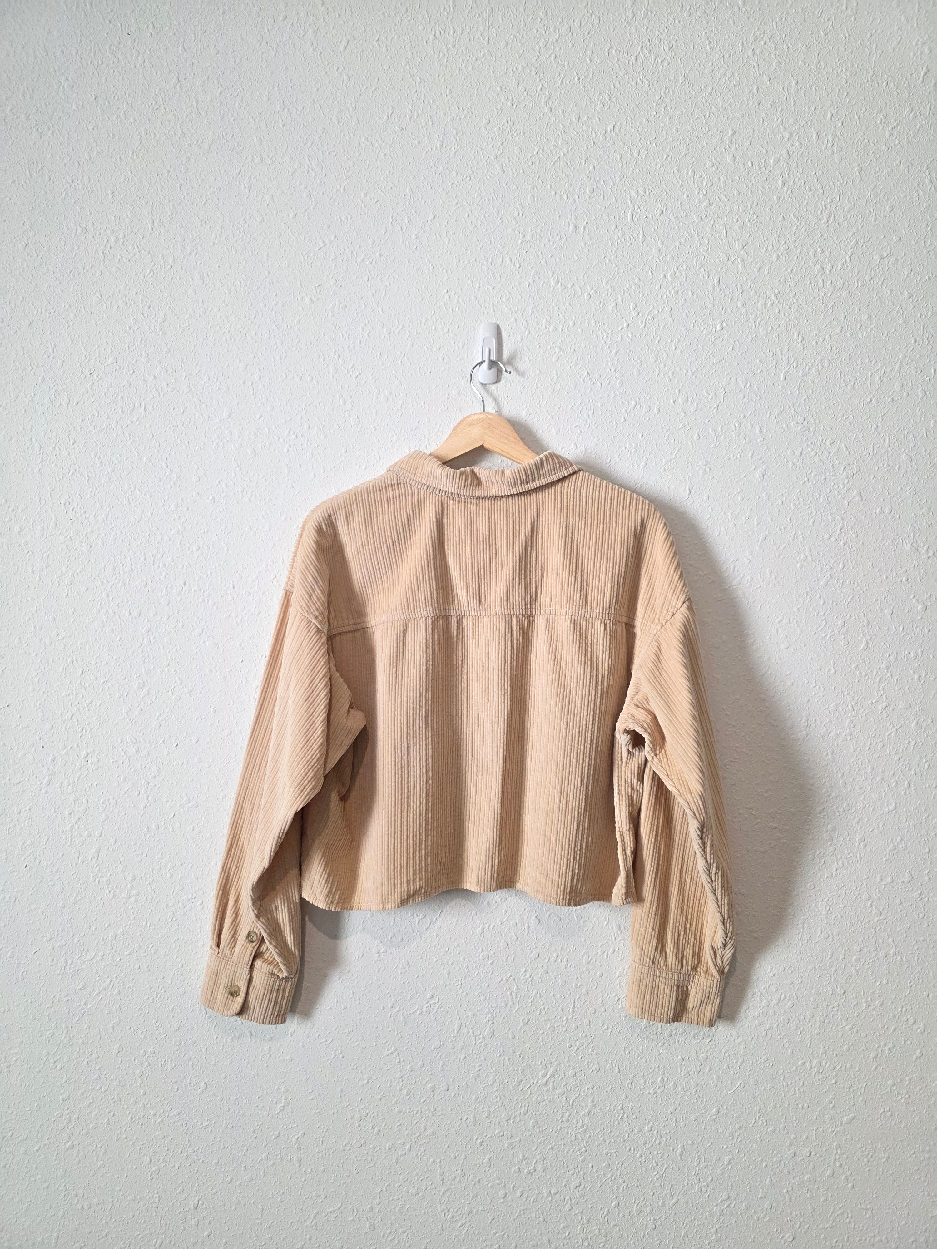 Cotton Corduroy Button Up (S)