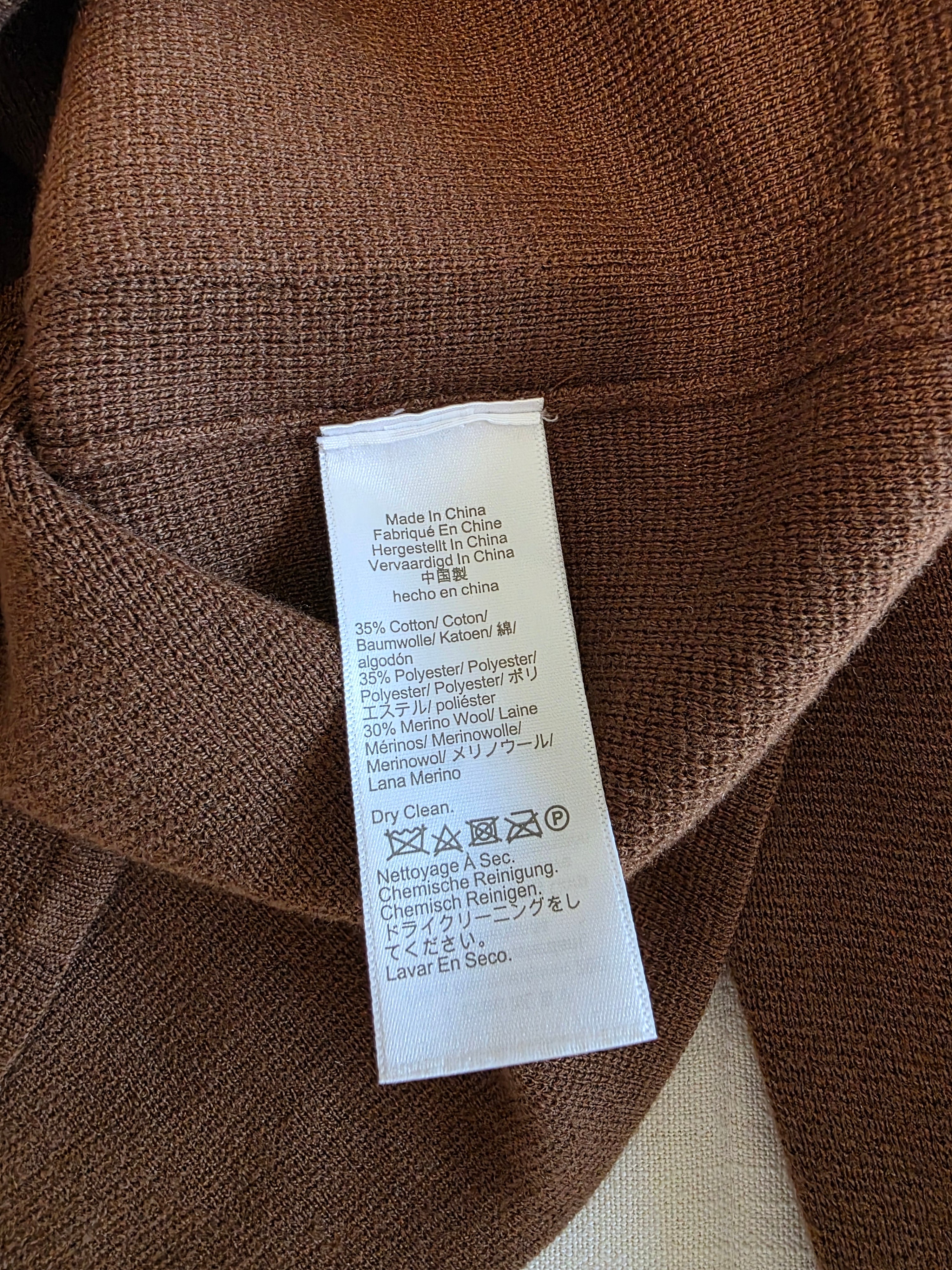 J.Crew Brown Sweater Blazer (XS)