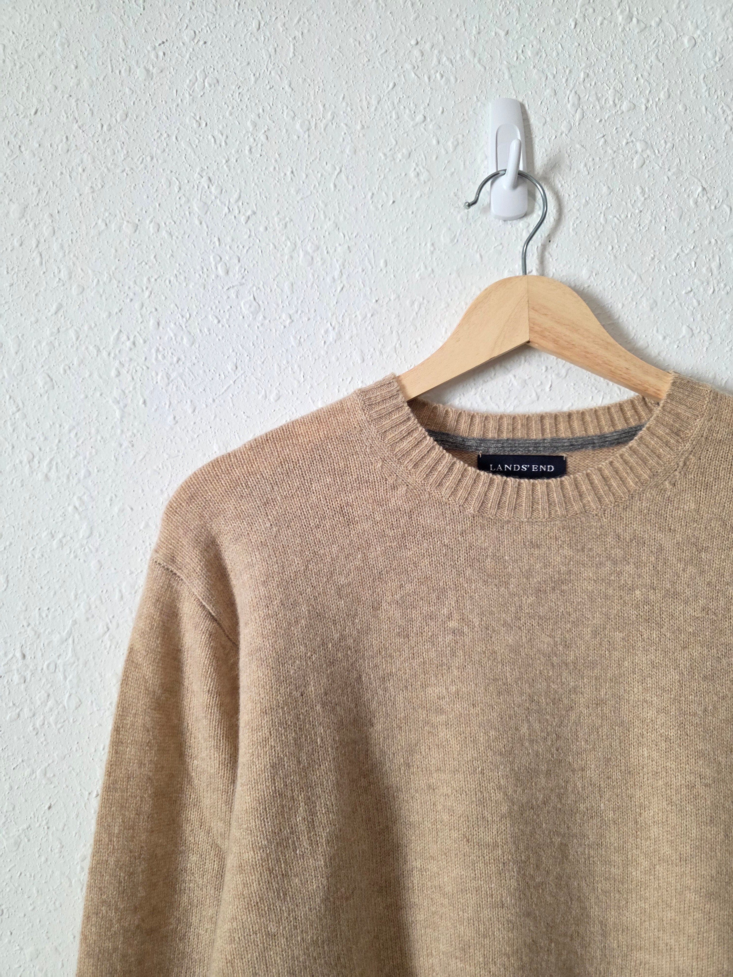 Lands End Lambswool Sweater (M)