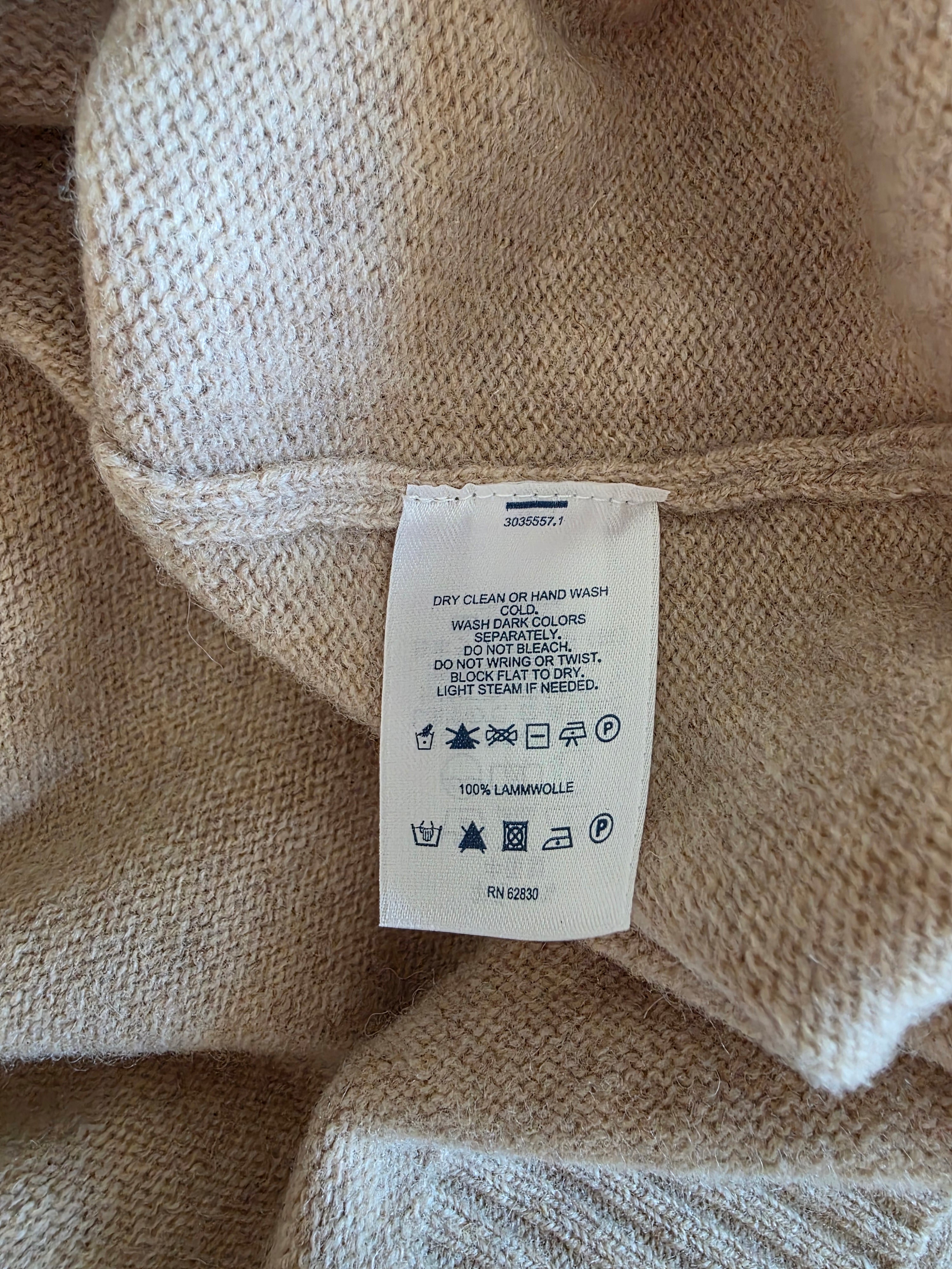 Lands End Lambswool Sweater (M)