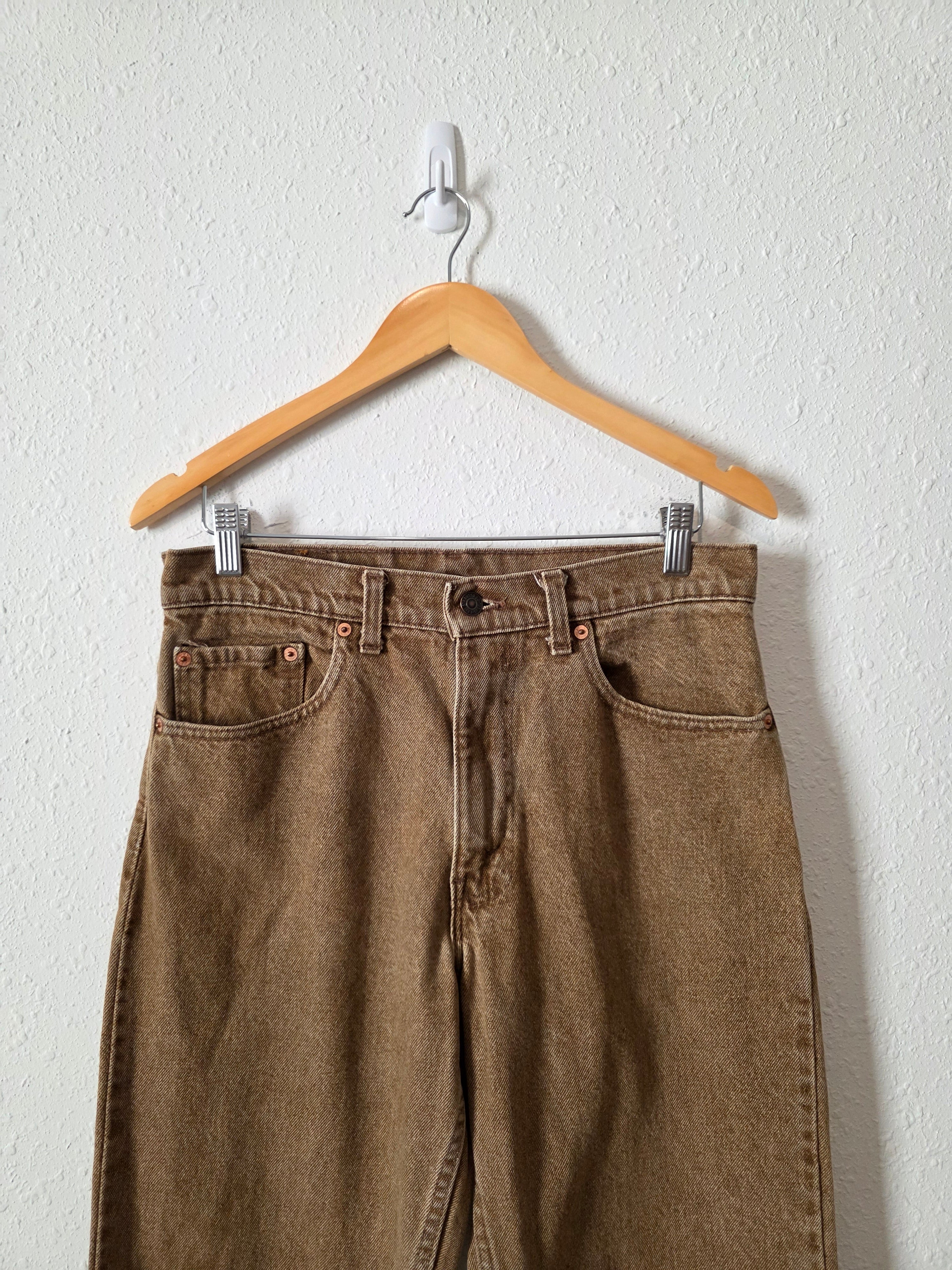 Vintage Levi's Brown Straight Jeans (30)