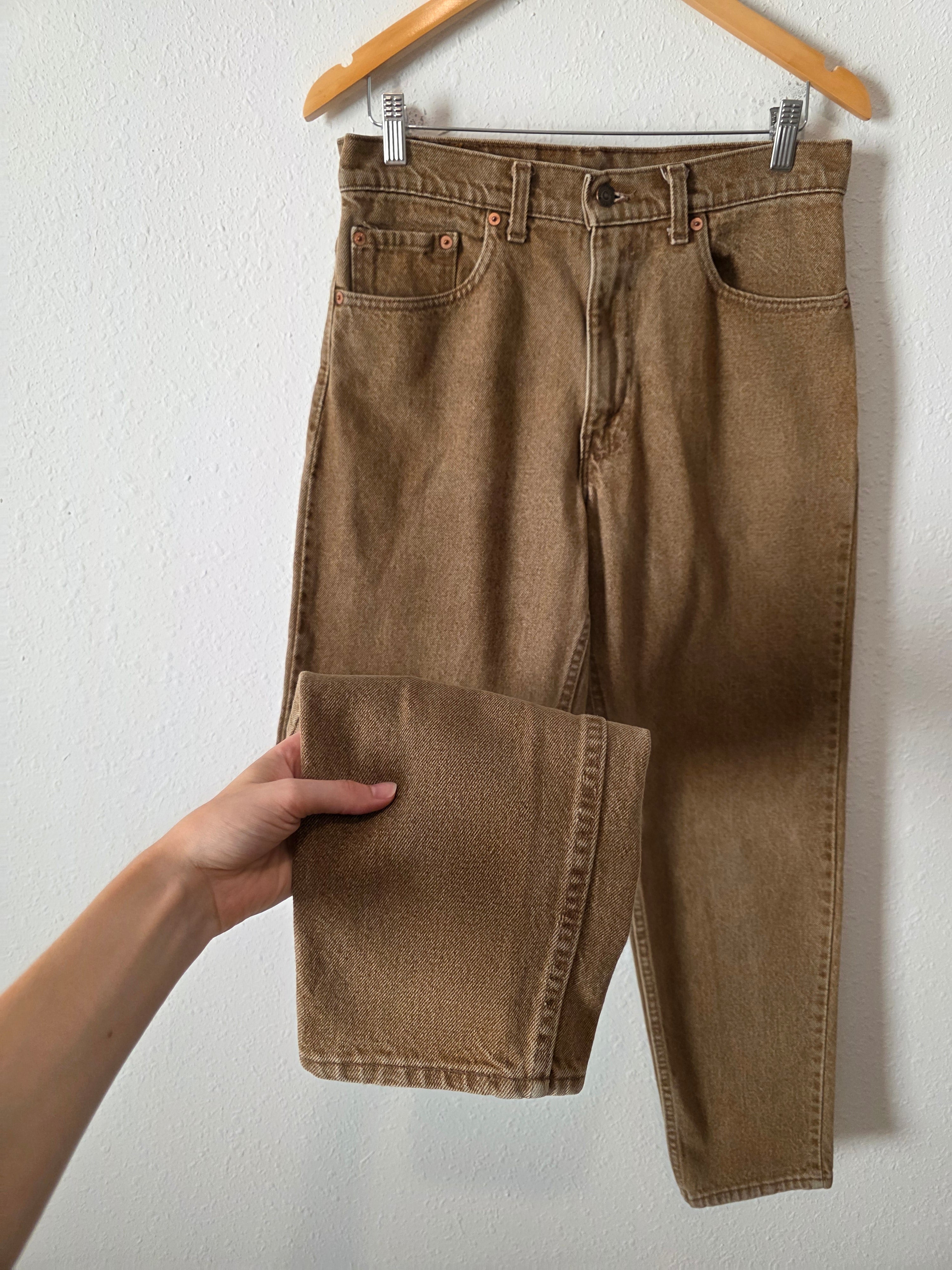 Vintage Levi's Brown Straight Jeans (30)