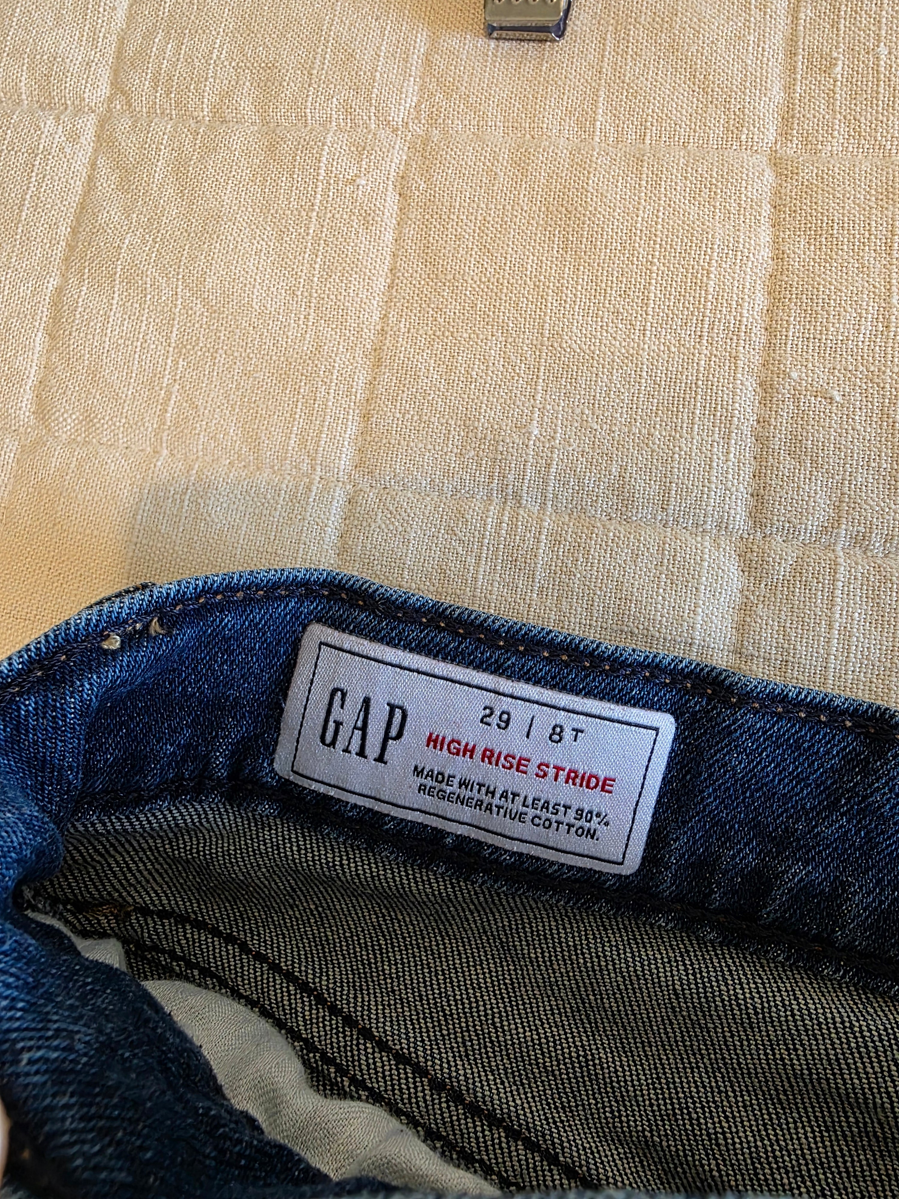 Gap Relaxed Wide Leg Jeans (29/8 tall)