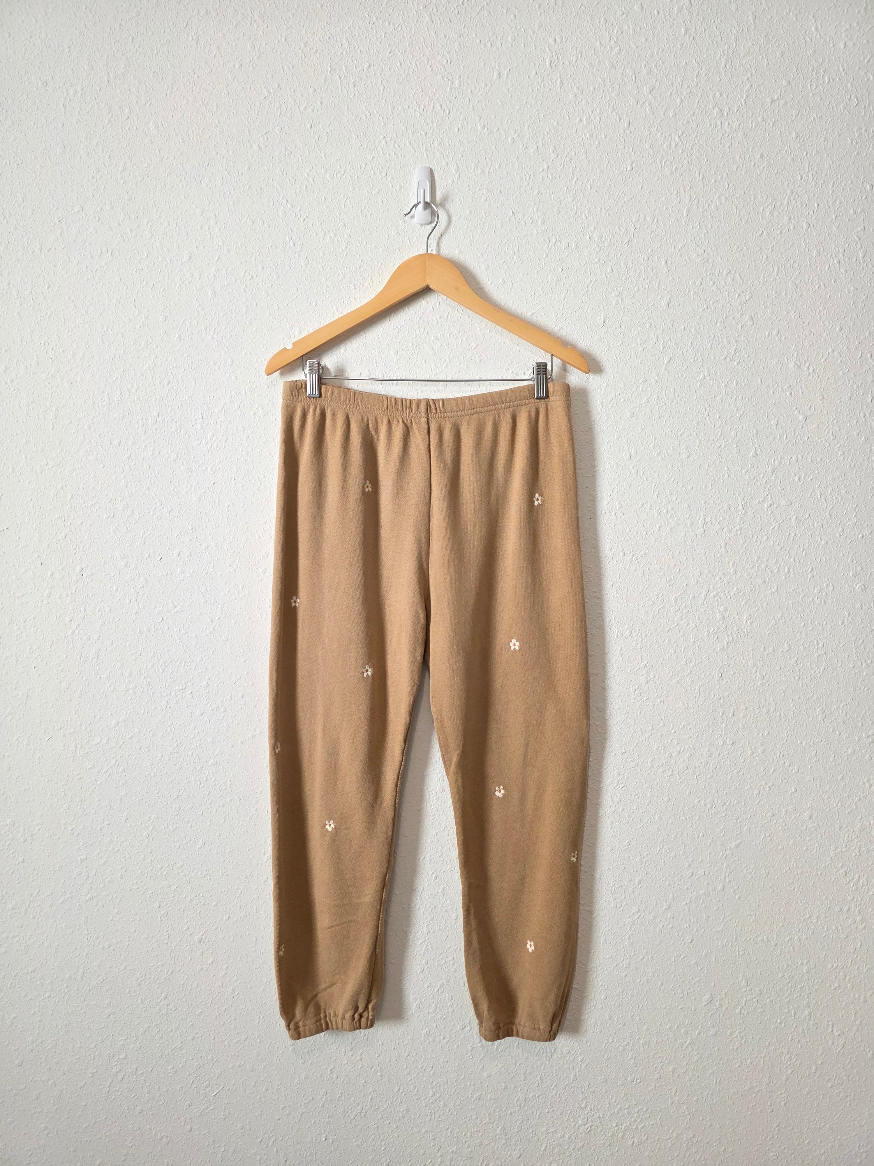 The Great Daisy Embroidered Joggers (M)