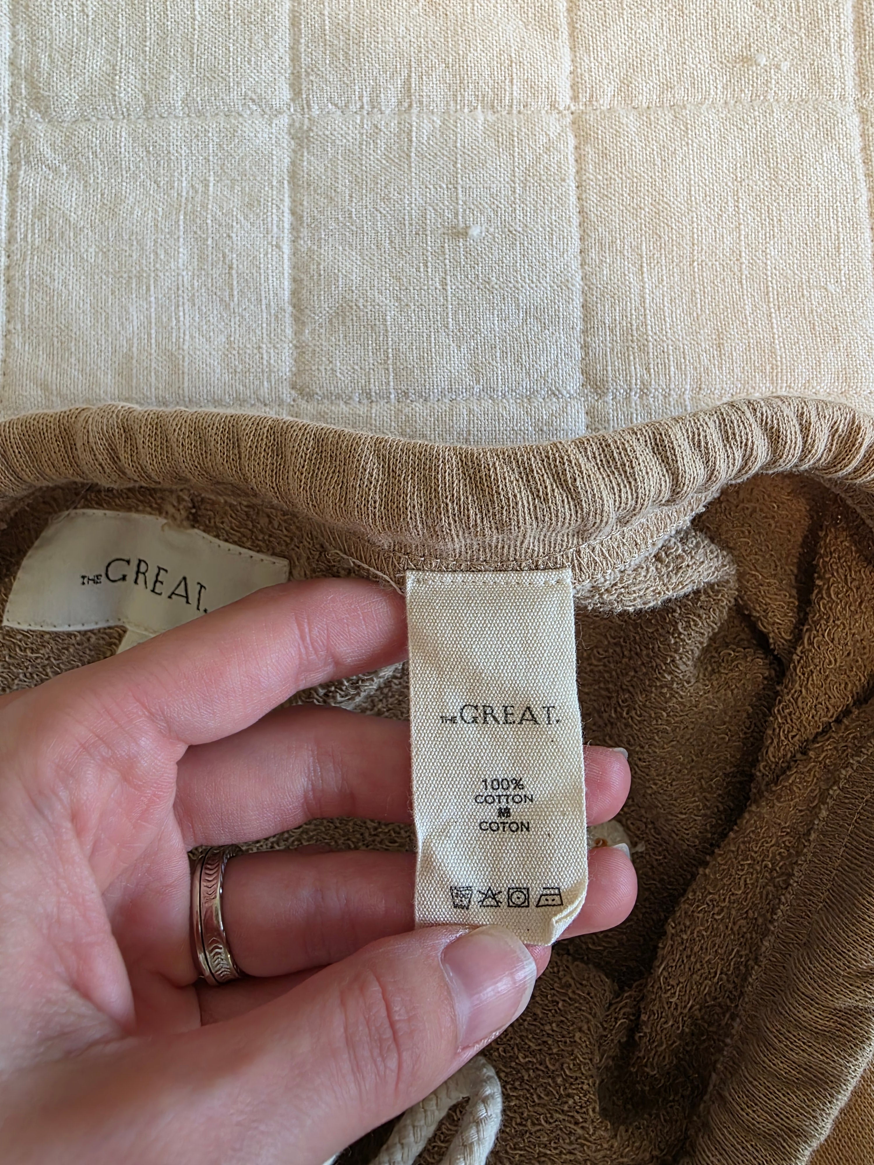 The Great Daisy Embroidered Joggers (M)