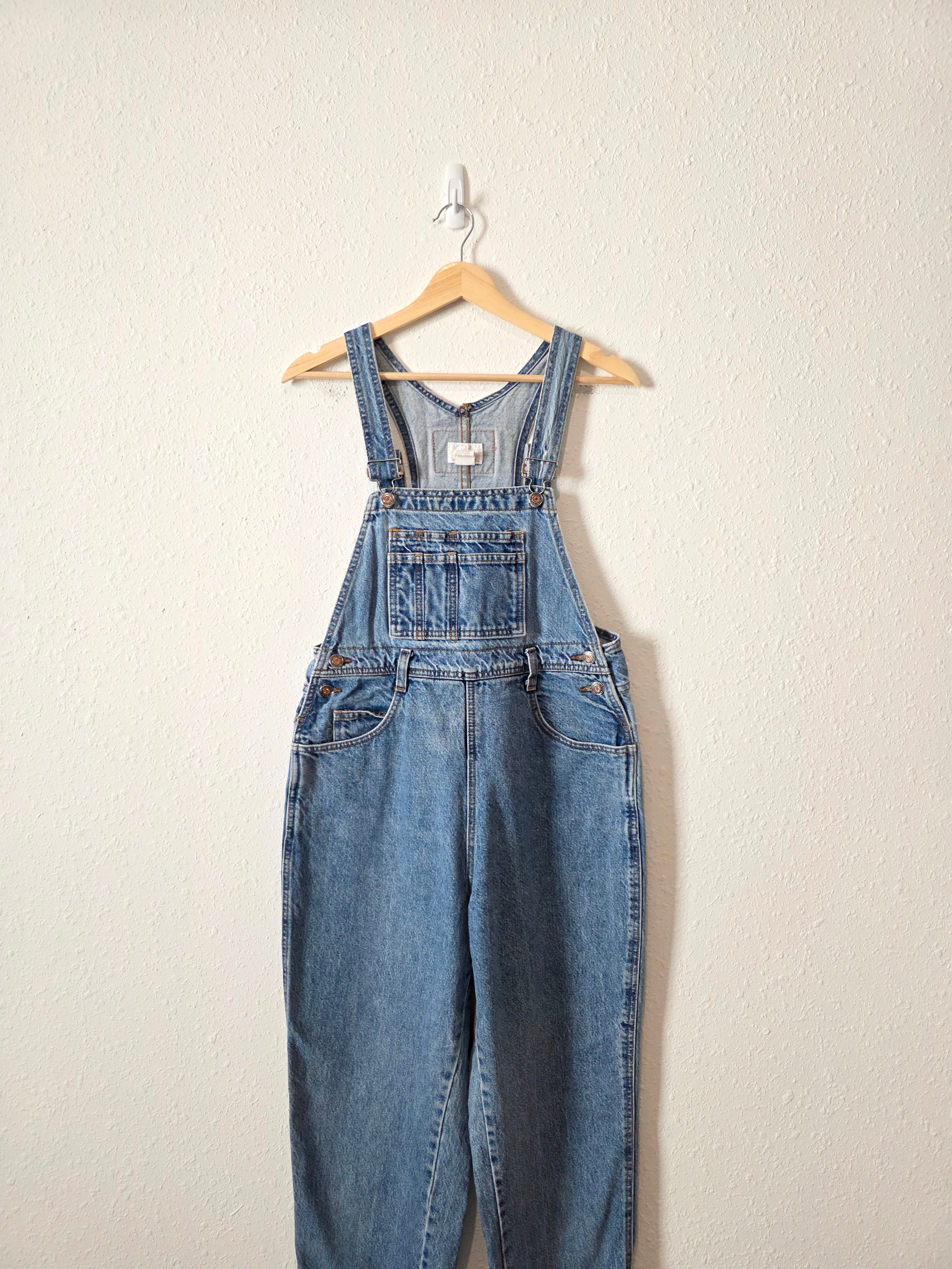 Vintage Denim Straight Overalls (M)