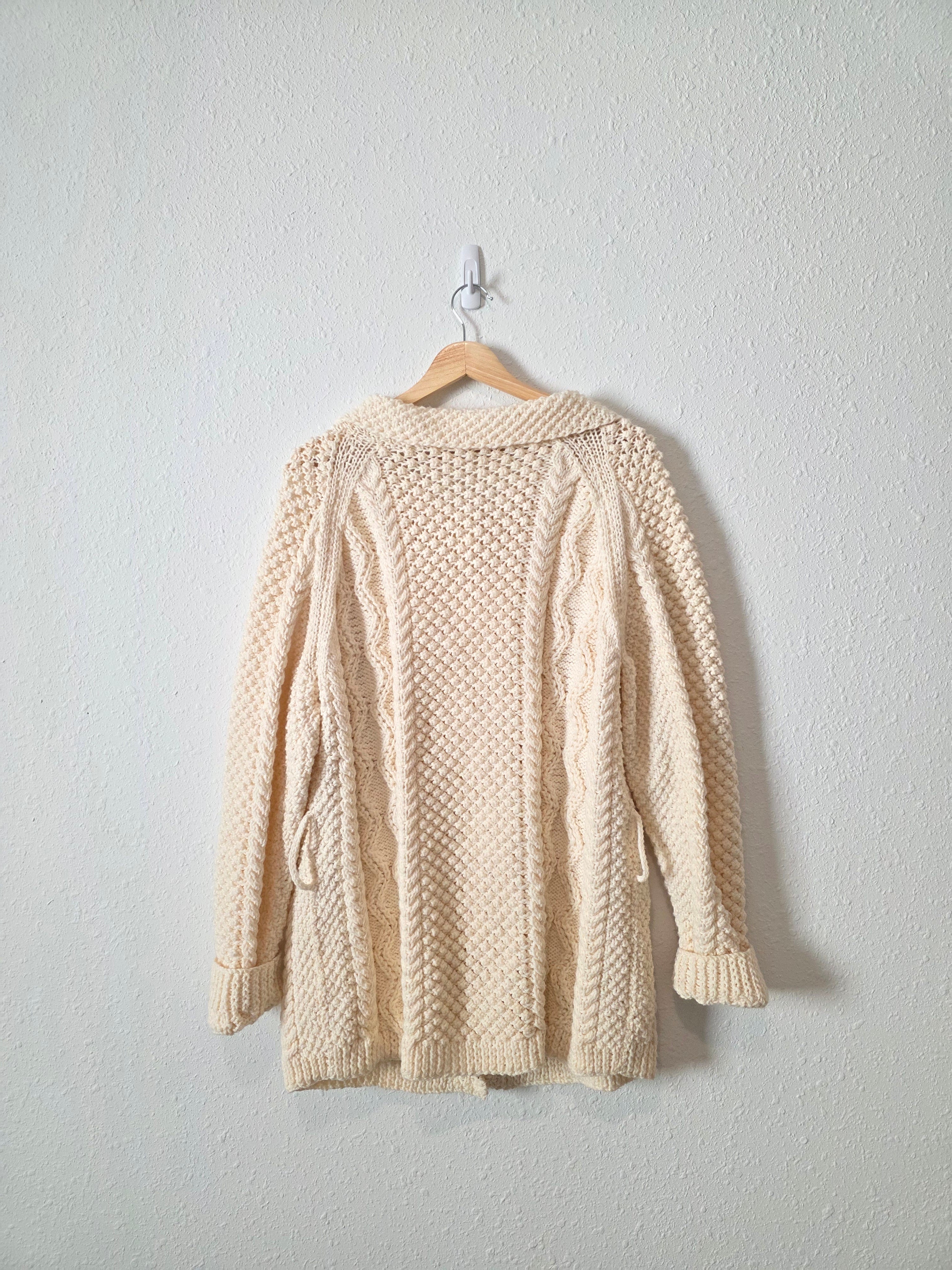 Chunky Fisherman Cardigan Sweater (S-L)