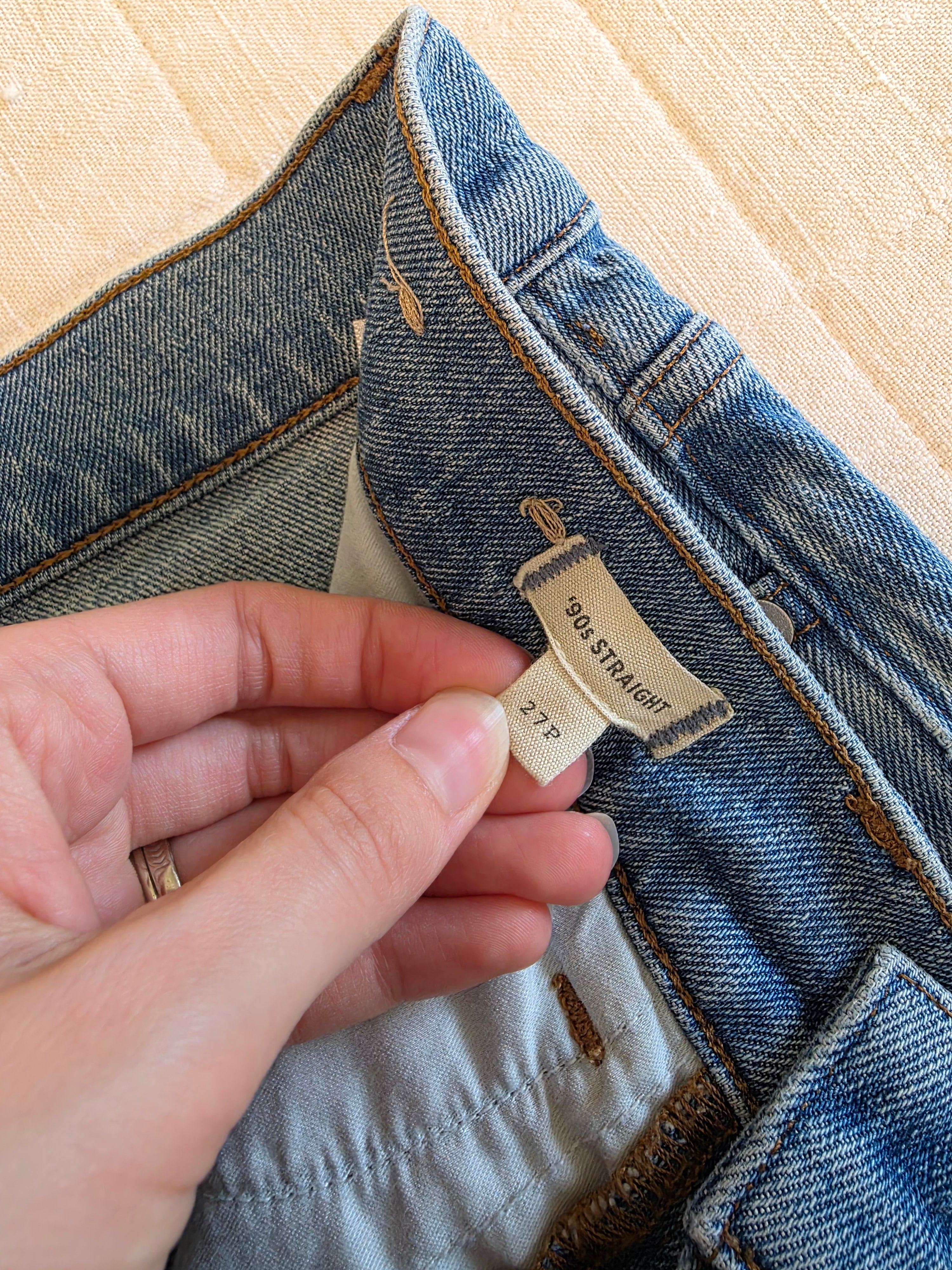 Madewell 90s Straight Jeans (27P)