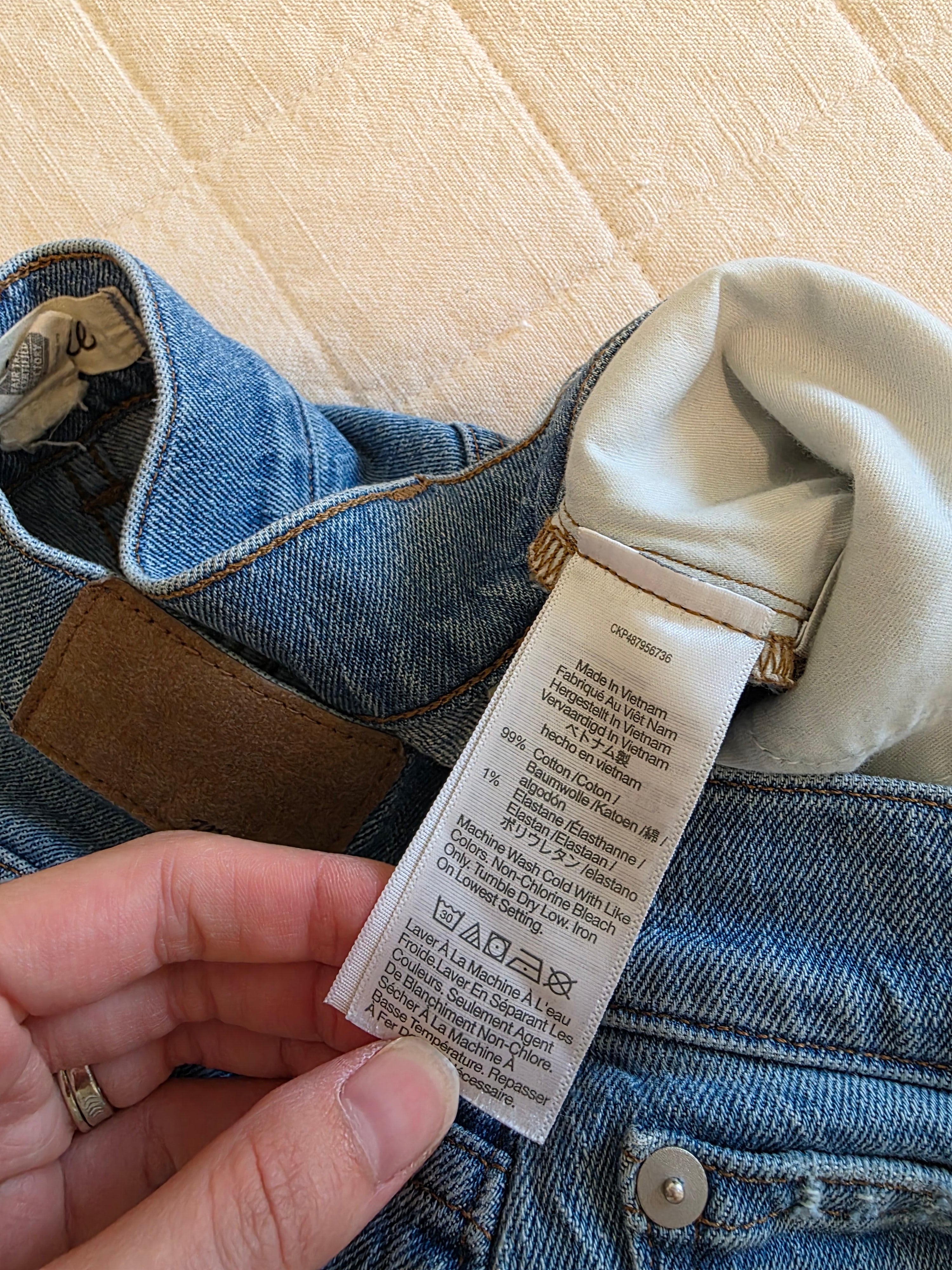 Madewell 90s Straight Jeans (27P)