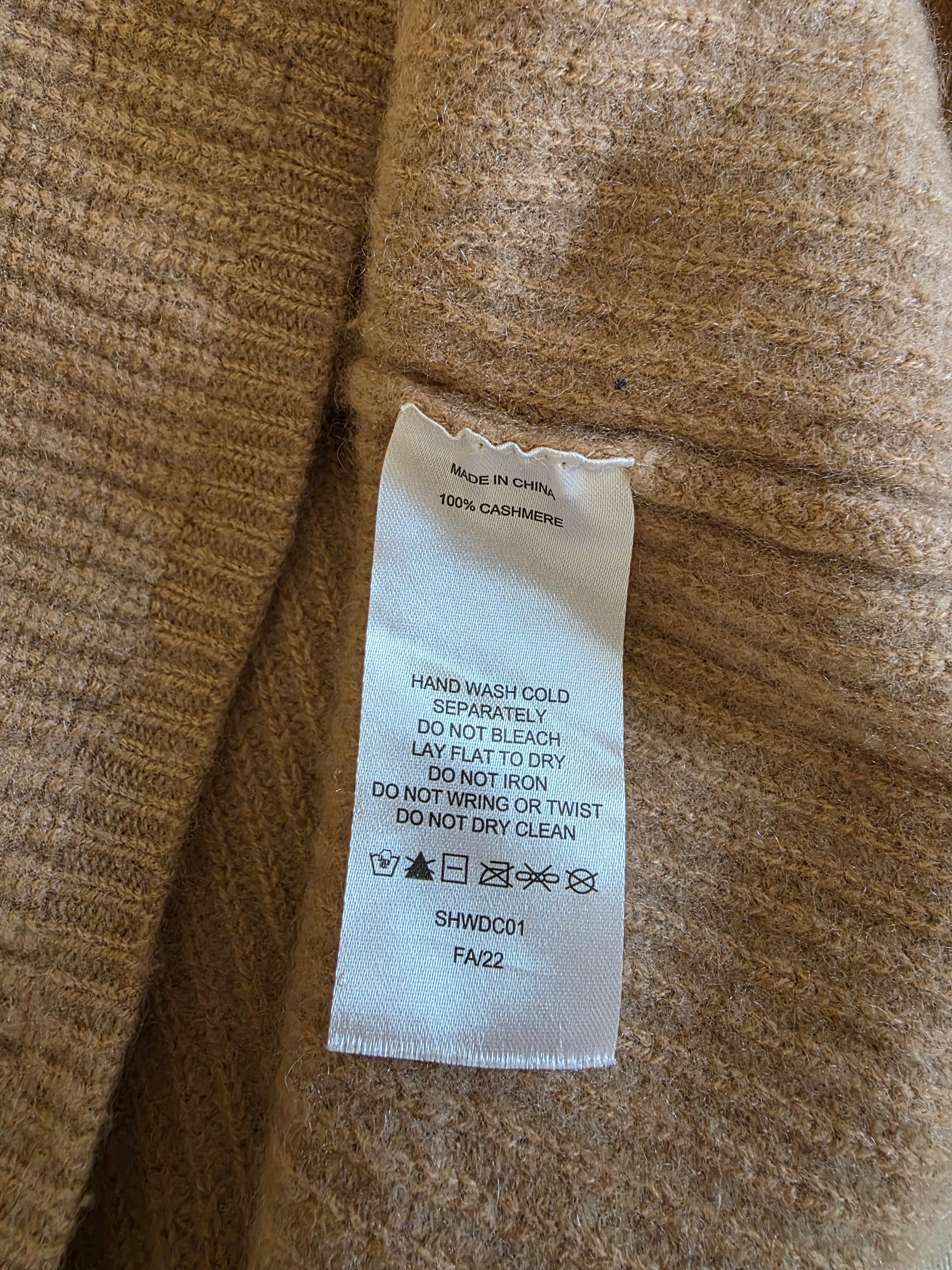 Quince Crewneck Cashmere Sweater (S)