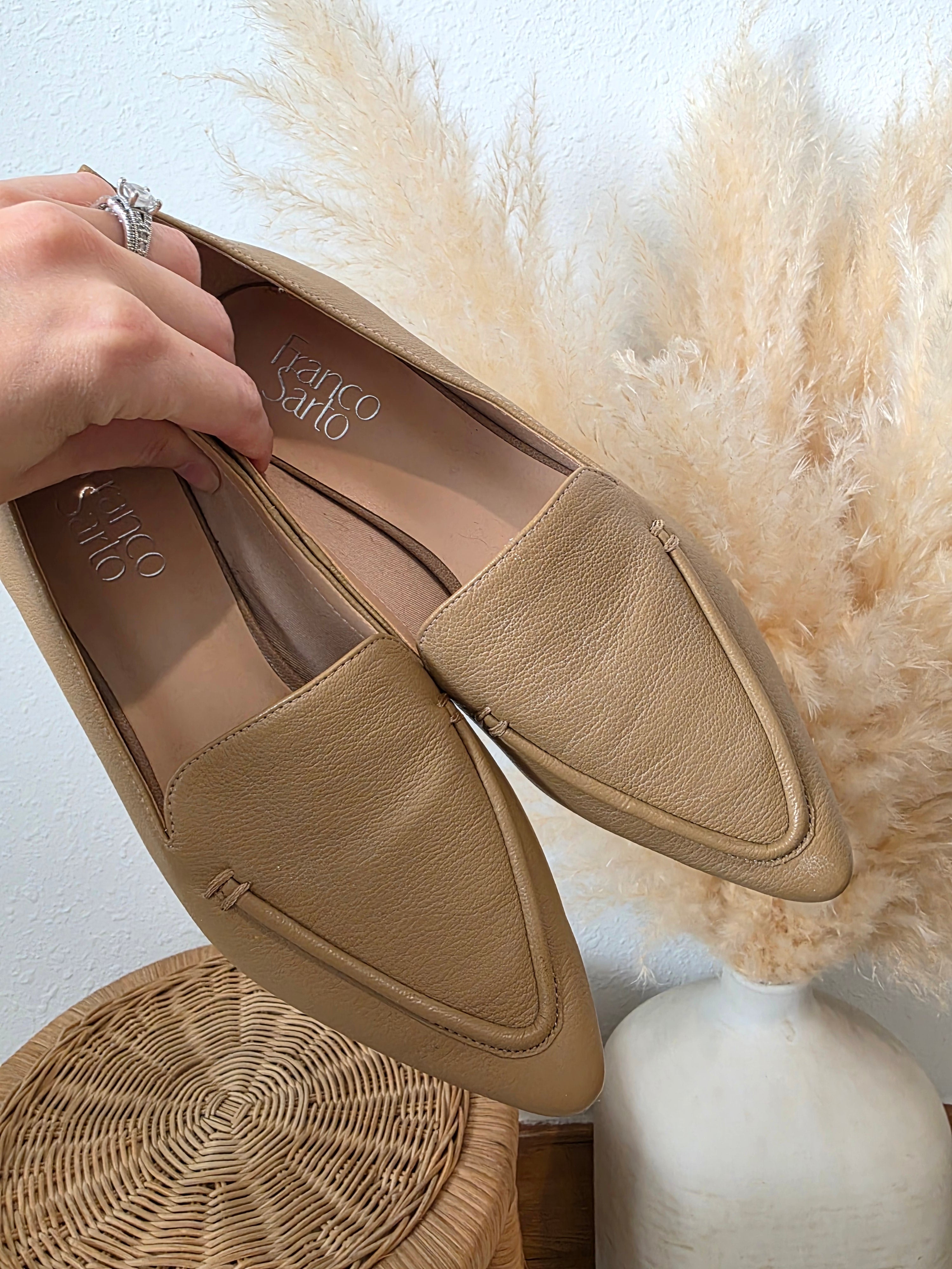 Franco Sarto Leather Loafers (7)