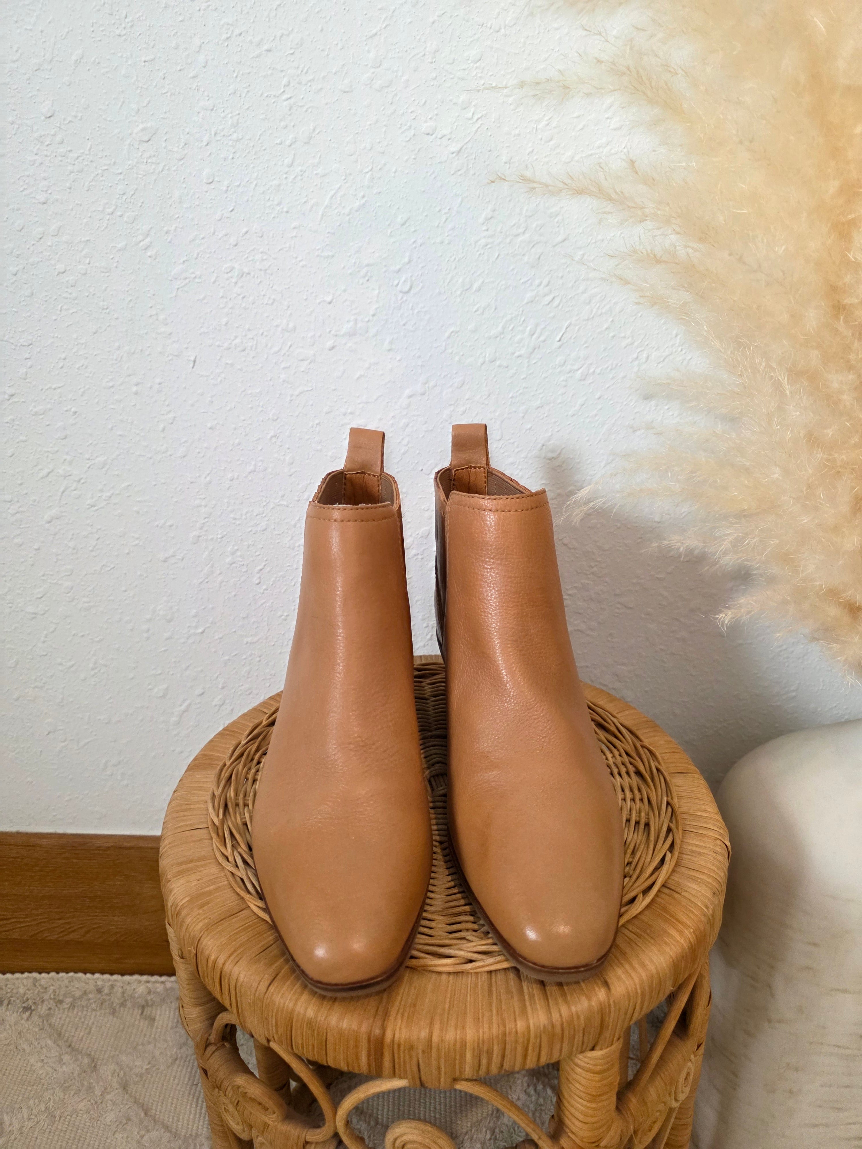 Lucky Brand Leather Ankle Boots (7.5)