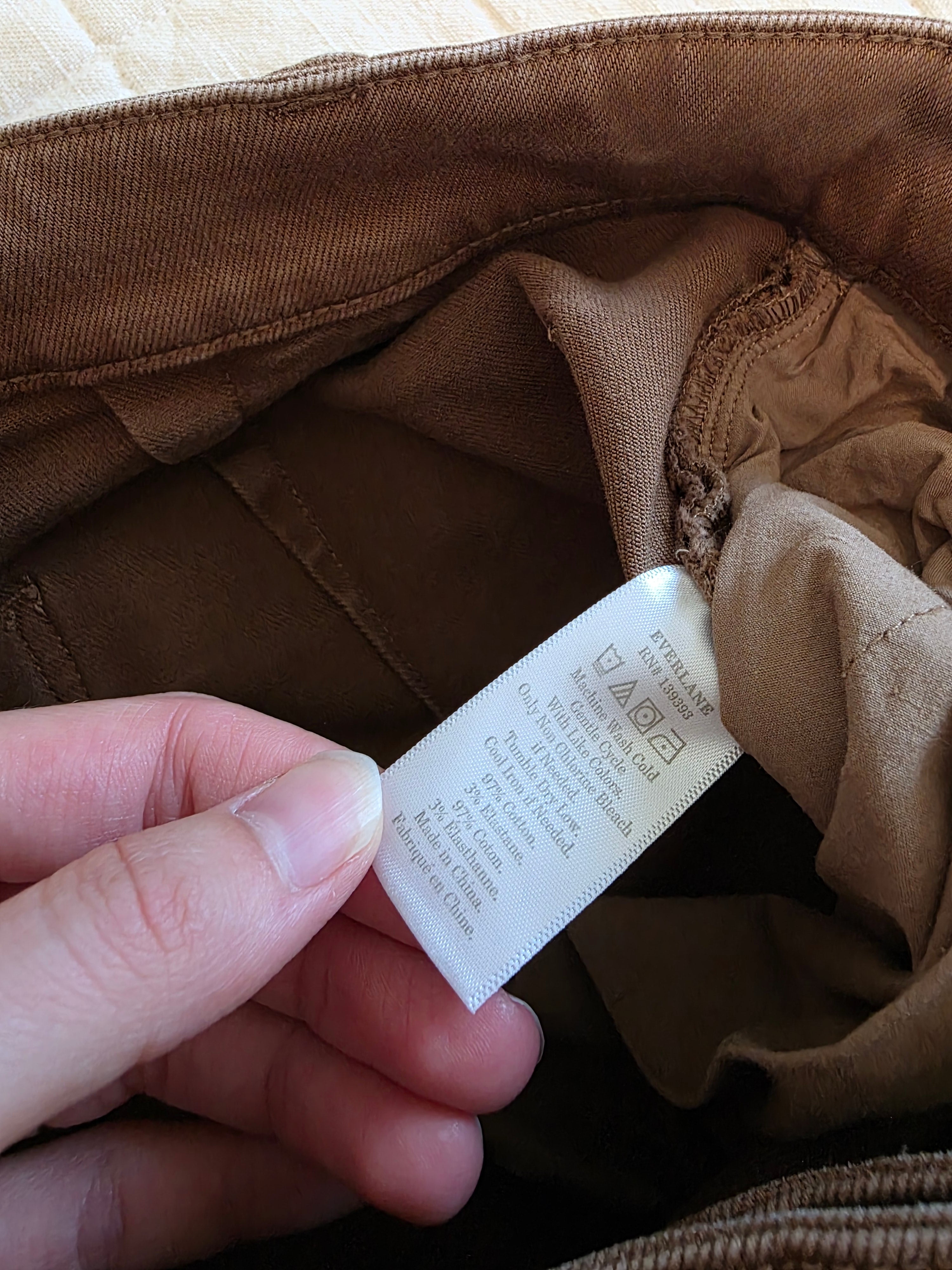 Everlane Brown Wide Leg Pants (4)