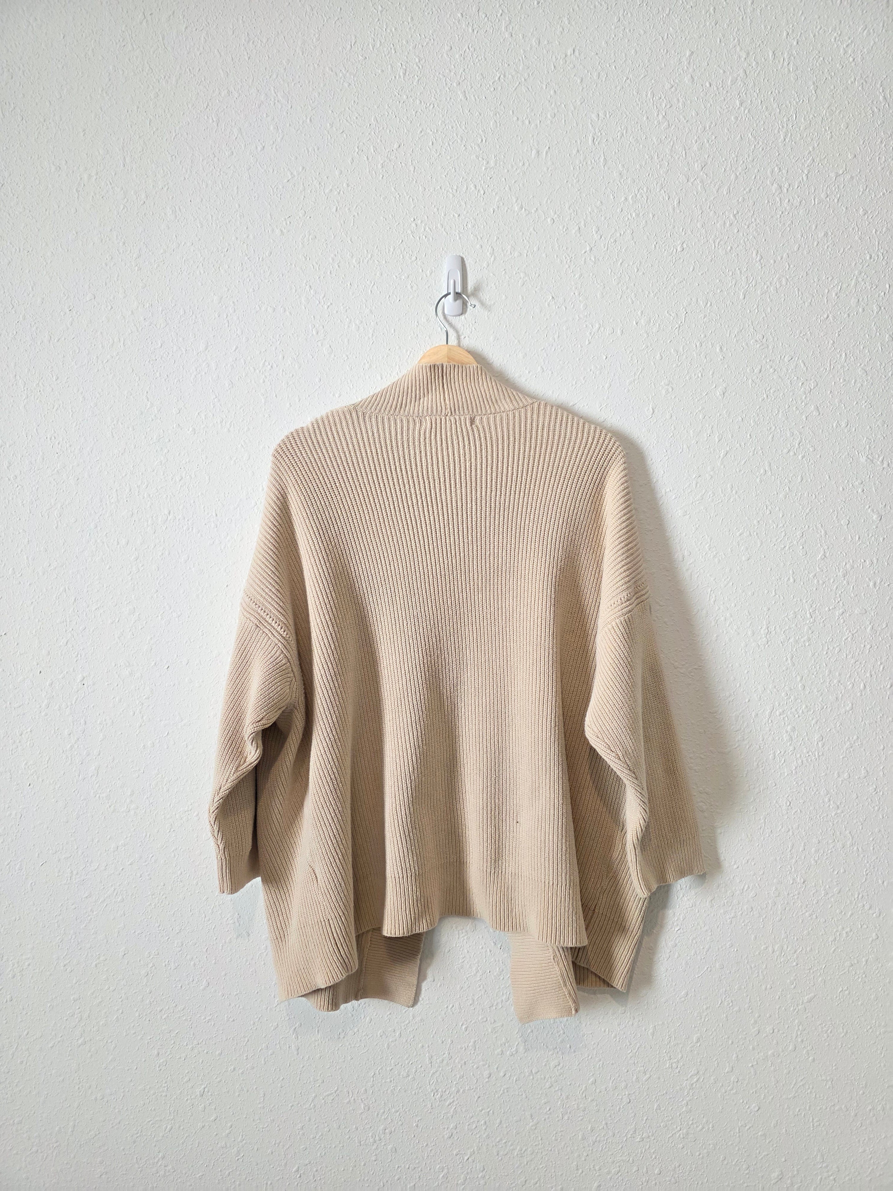 Banana Republic Oat Cotton Cardigan (XL)
