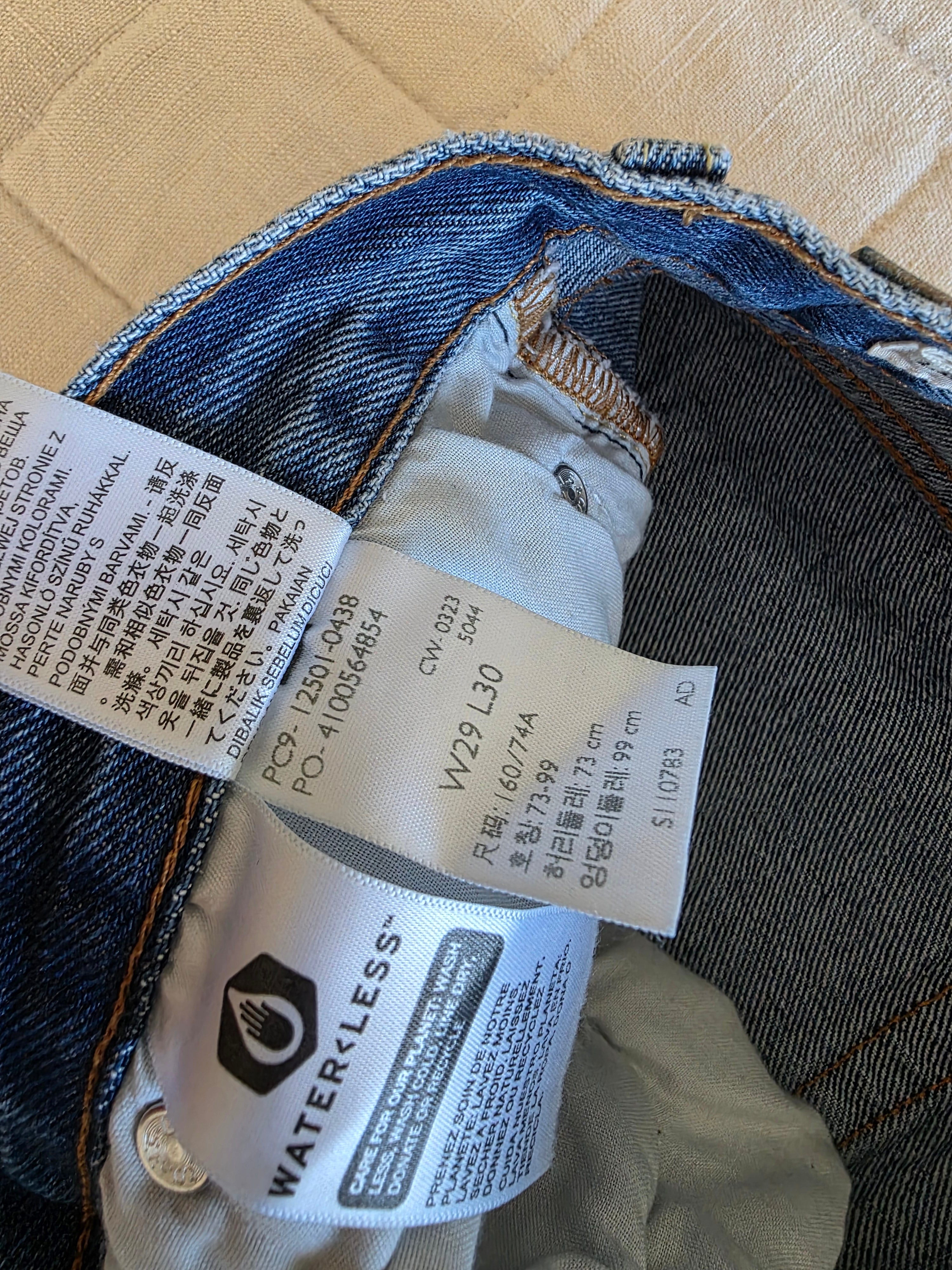 NEW Levi's 501 Straight Jeans (29)