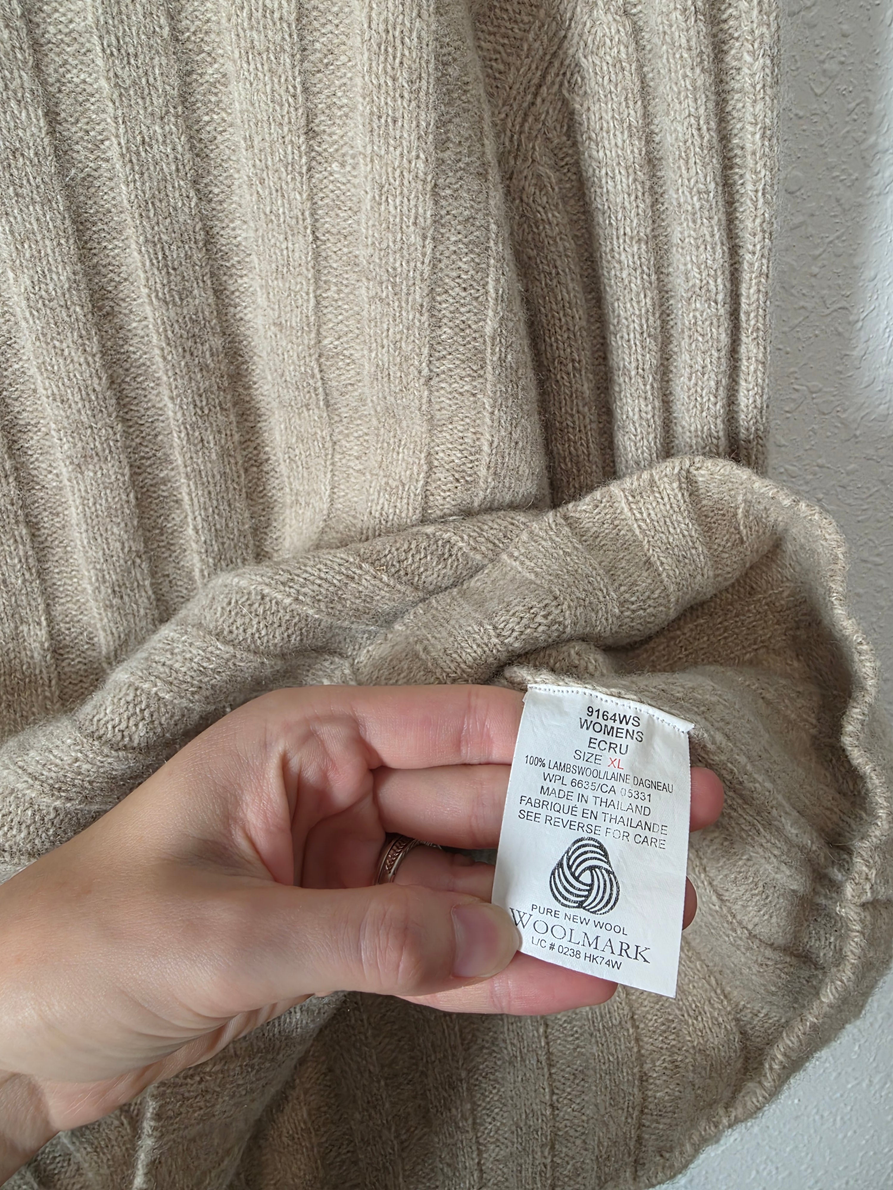Vintage Woolrich Mockneck Sweater (XL)