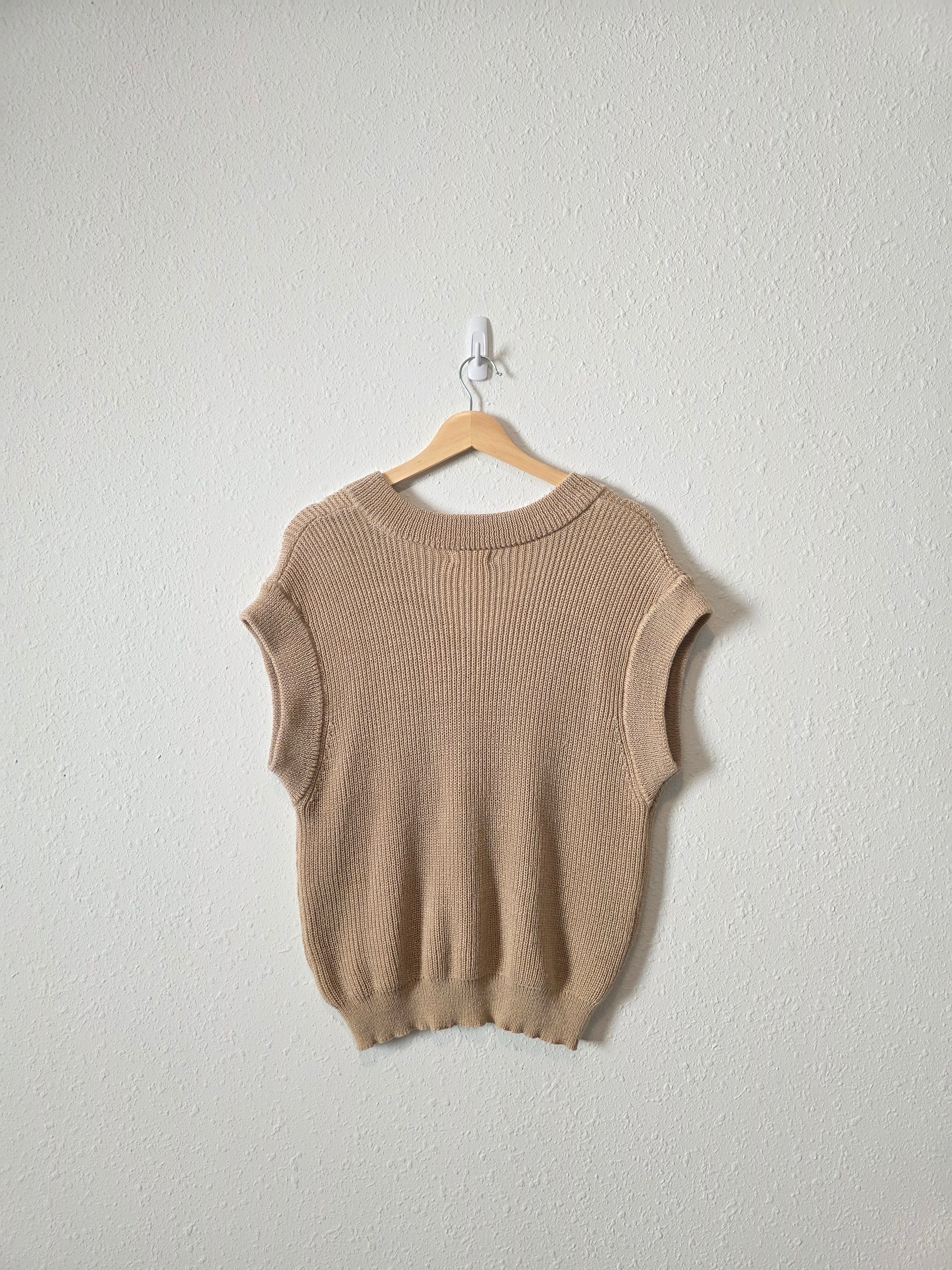 Blu Pepper Oversized Sweater Vest (M)
