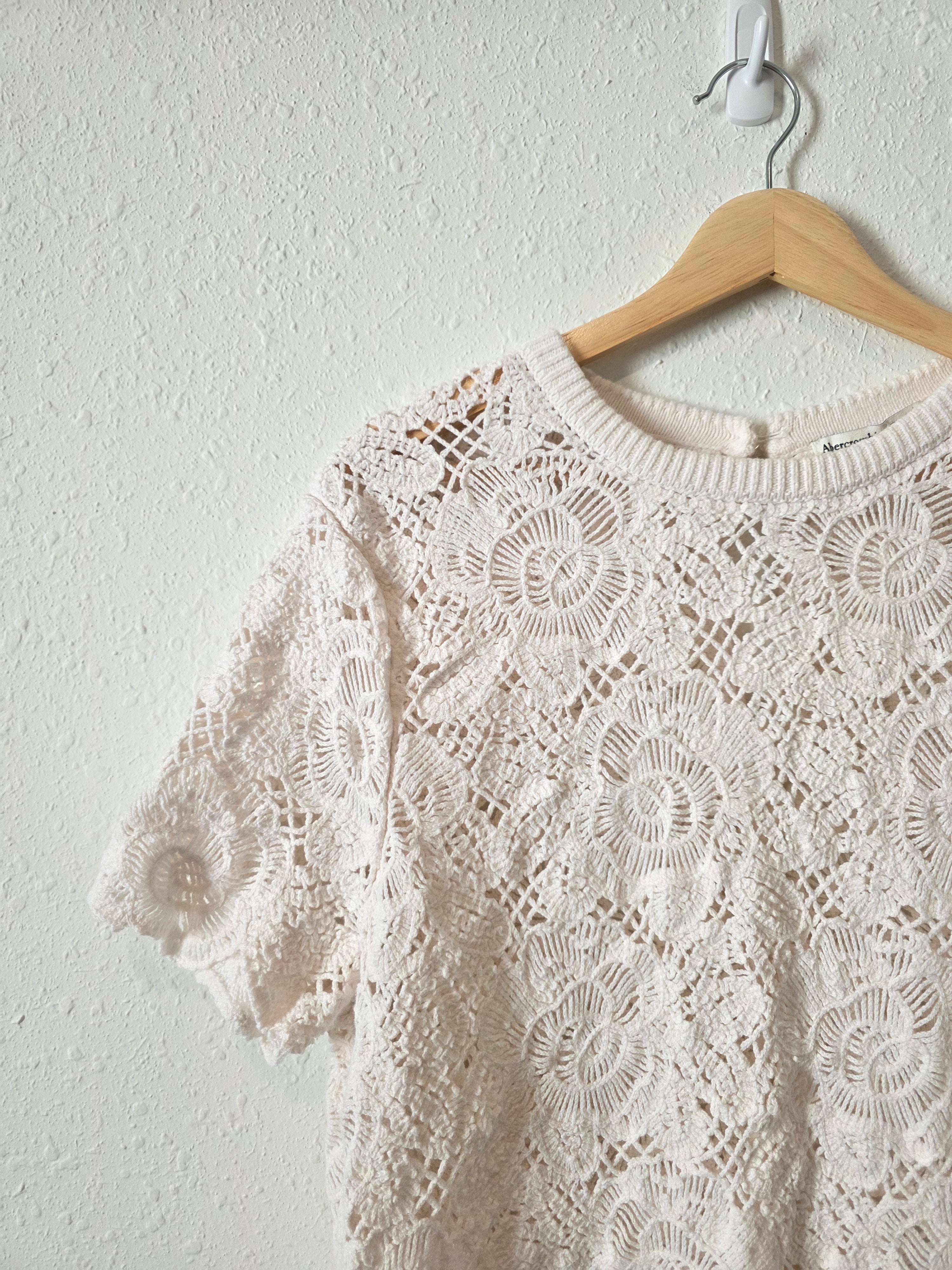 Abercrombie Crochet Tee (XL)