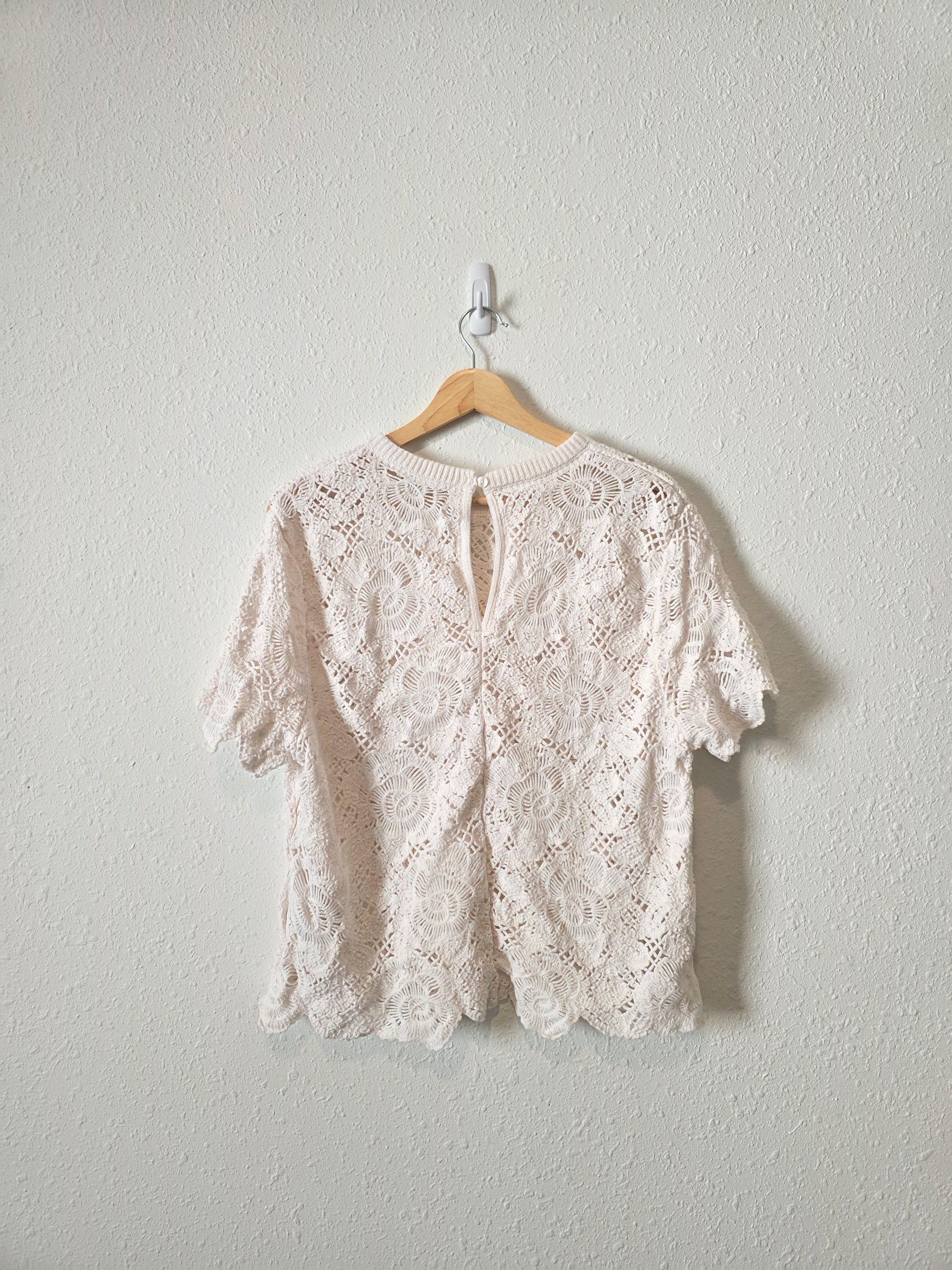 Abercrombie Crochet Tee (XL)